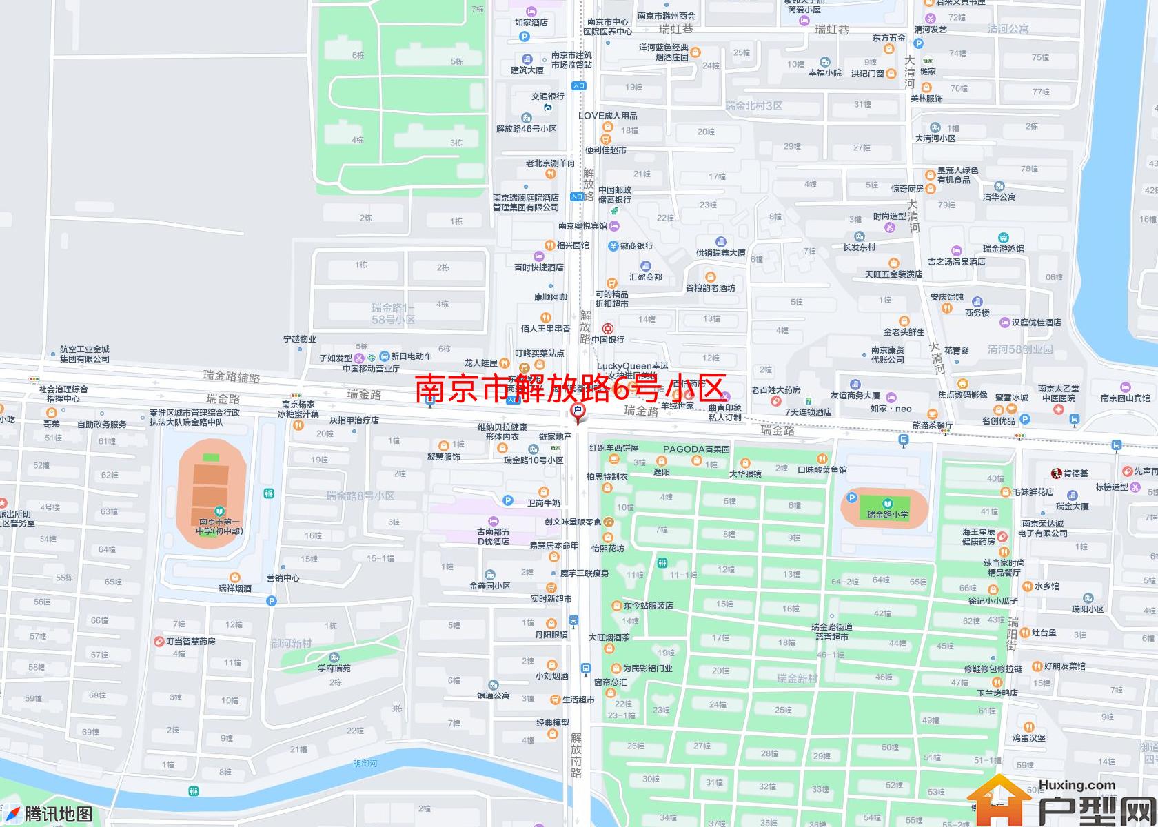 解放路6号小区小区 - 户型网