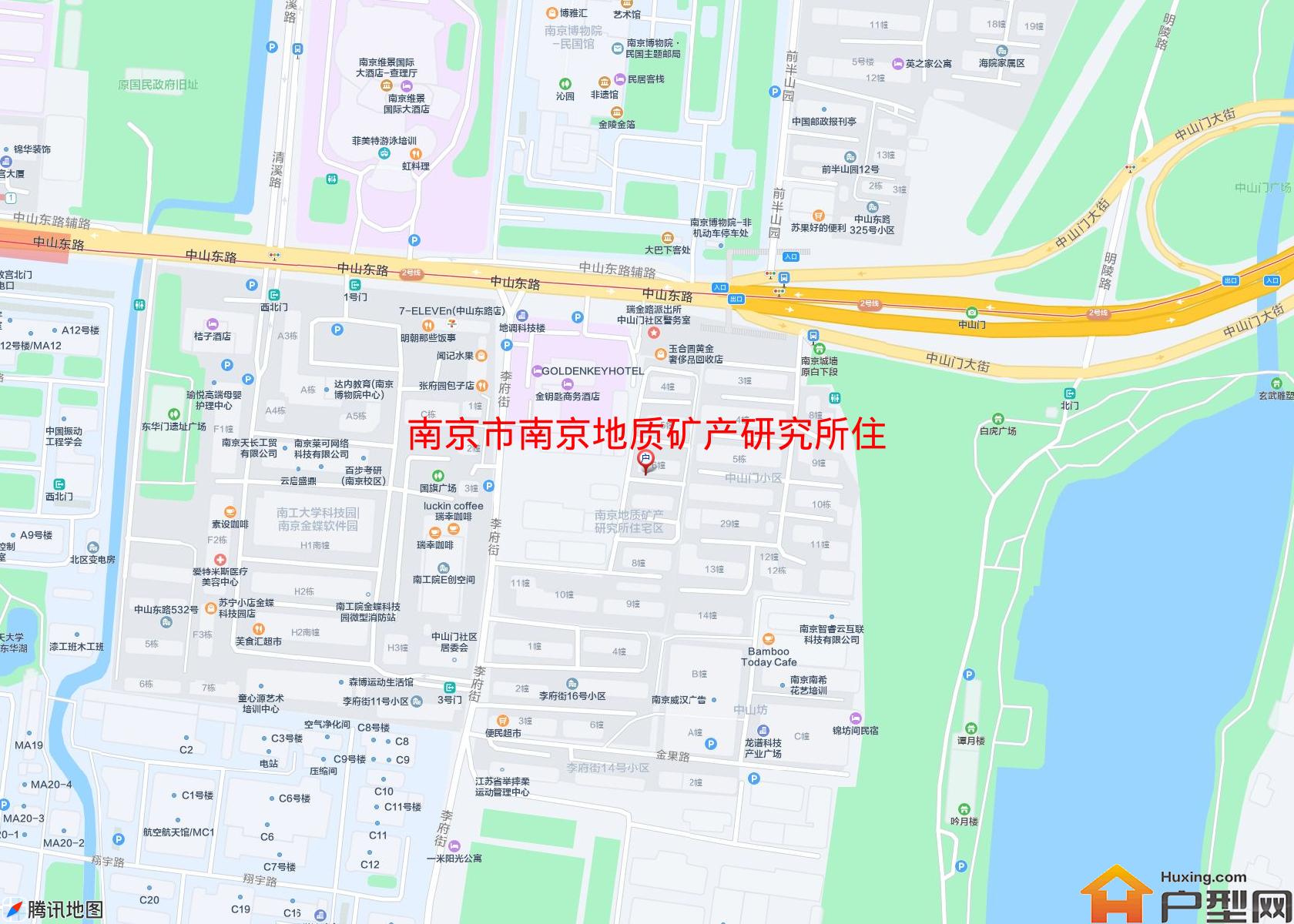 南京地质矿产研究所住宅区小区 - 户型网
