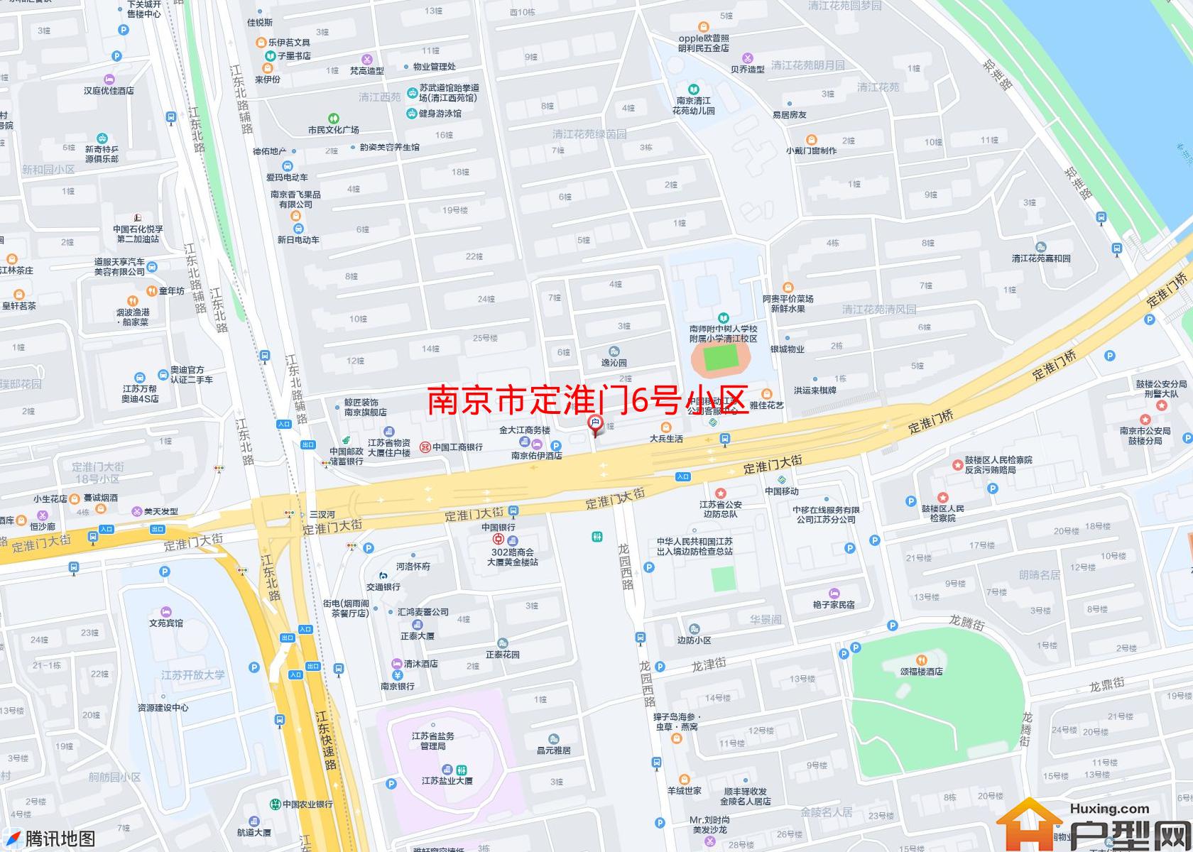 定淮门6号小区小区 - 户型网