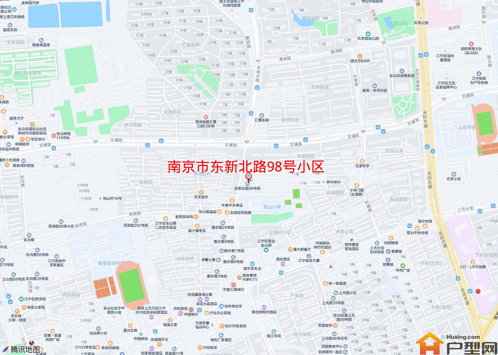 东新北路98号小区小区 - 户型网