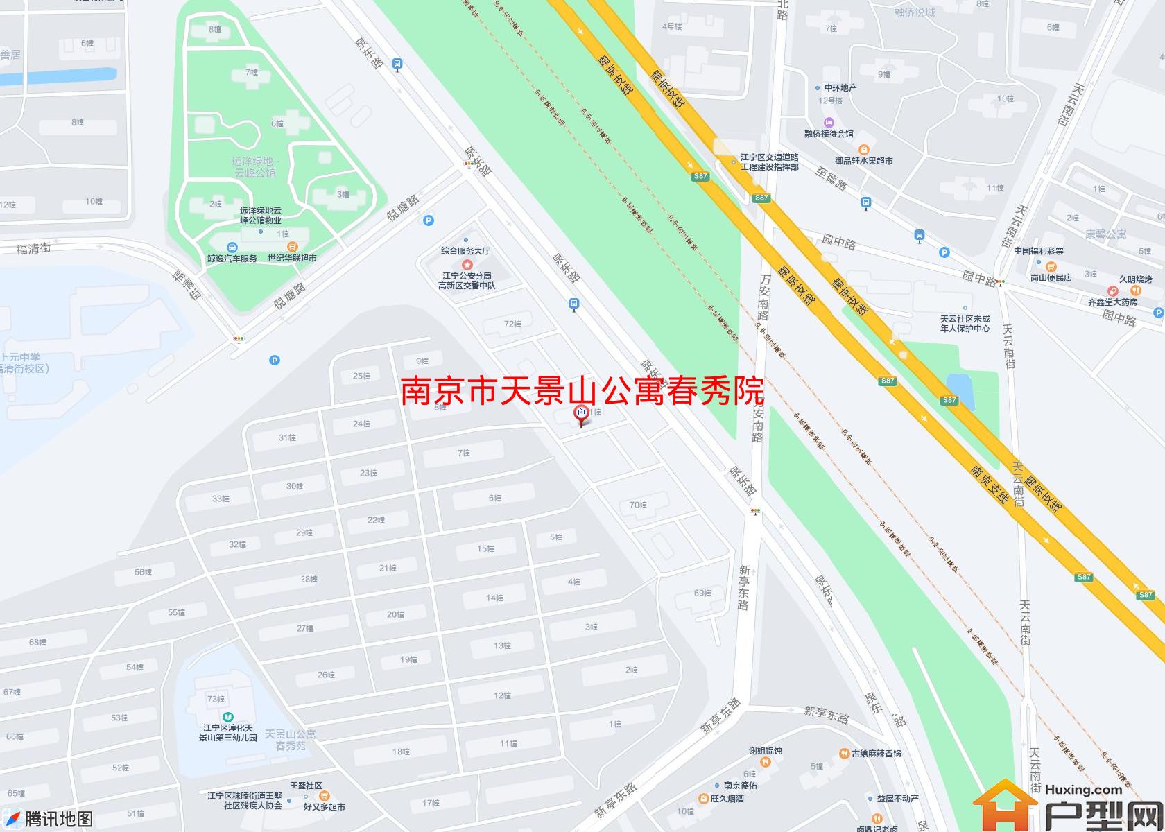 天景山公寓春秀院小区 - 户型网