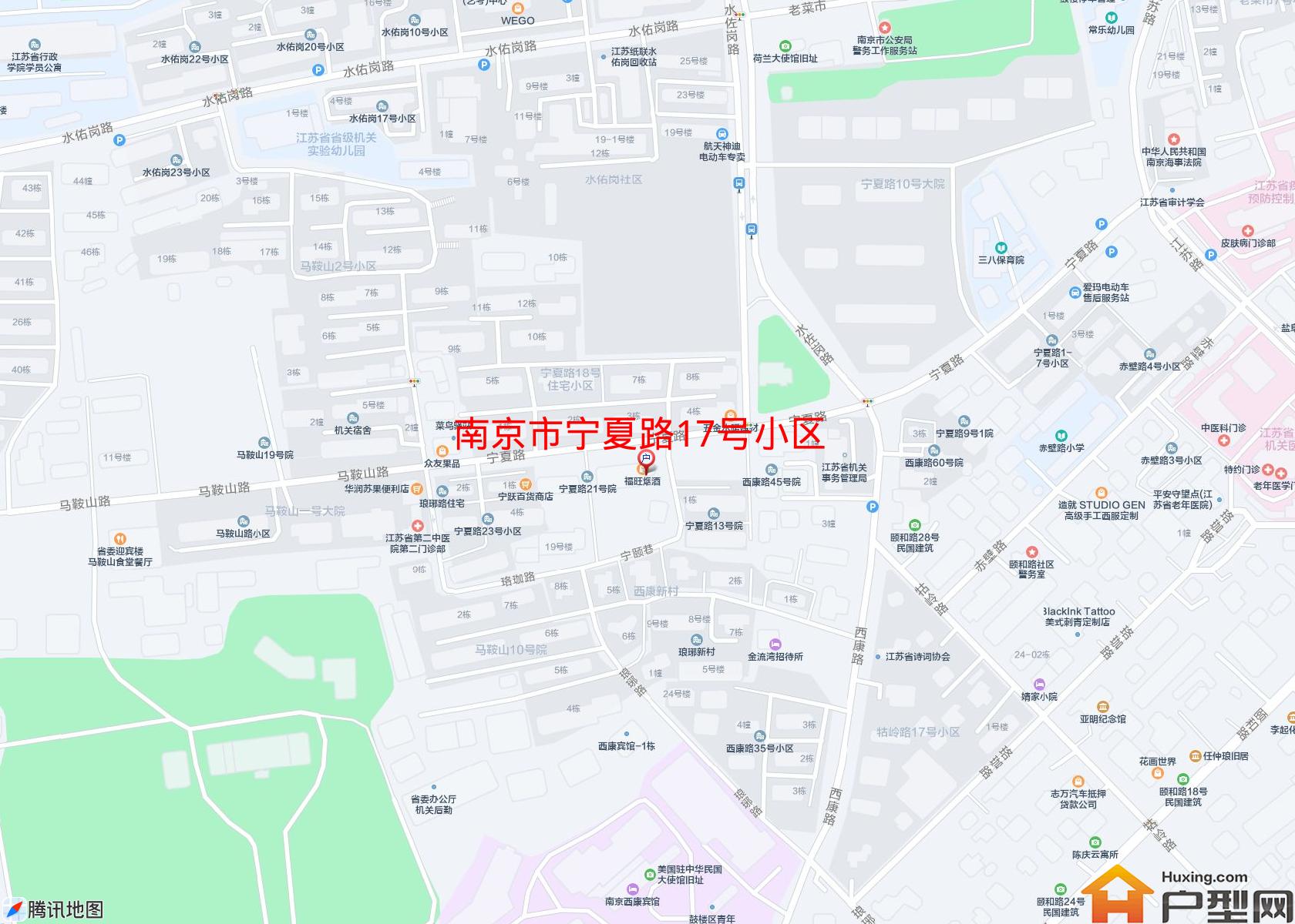 宁夏路17号小区小区 - 户型网