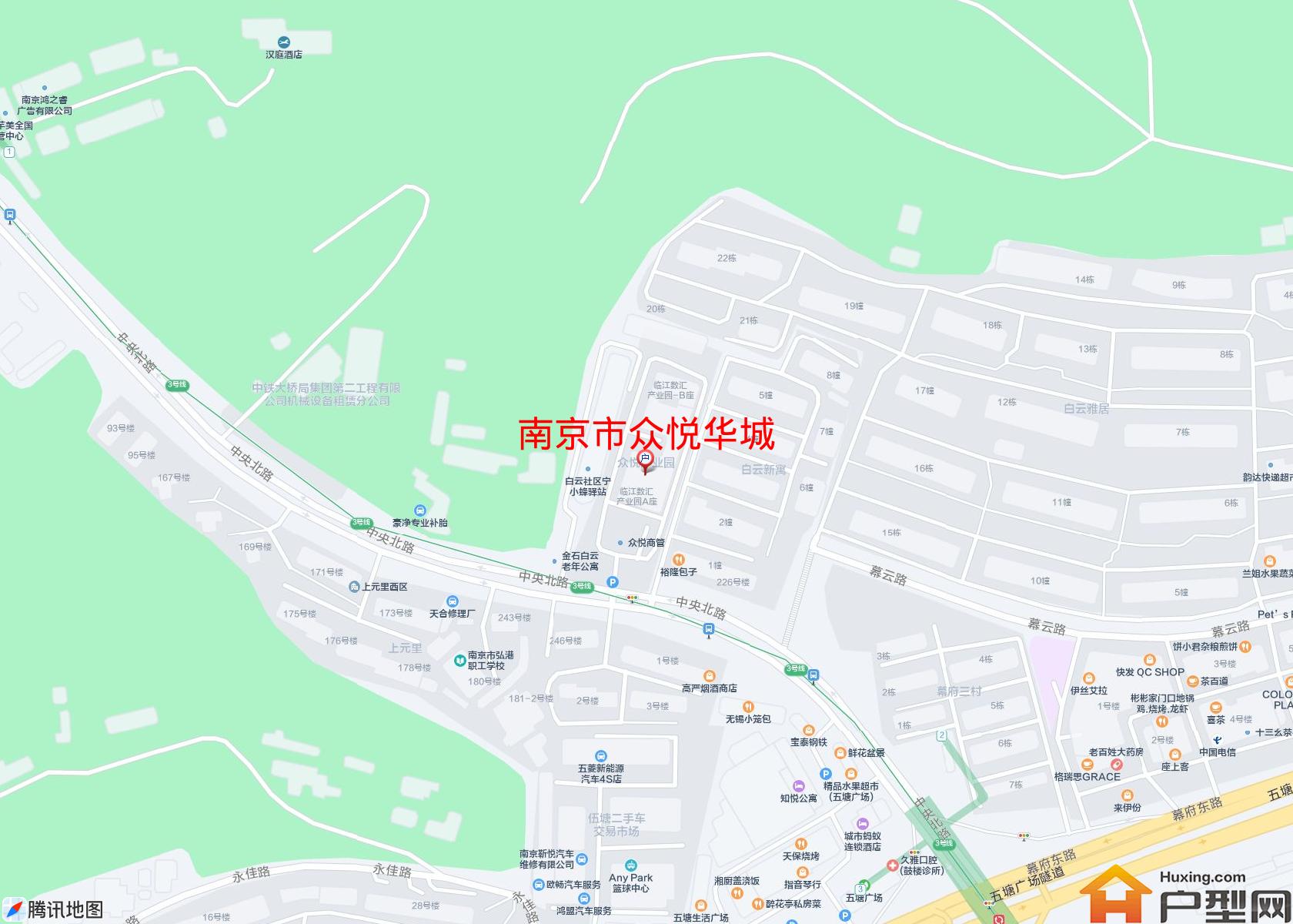 众悦华城小区 - 户型网
