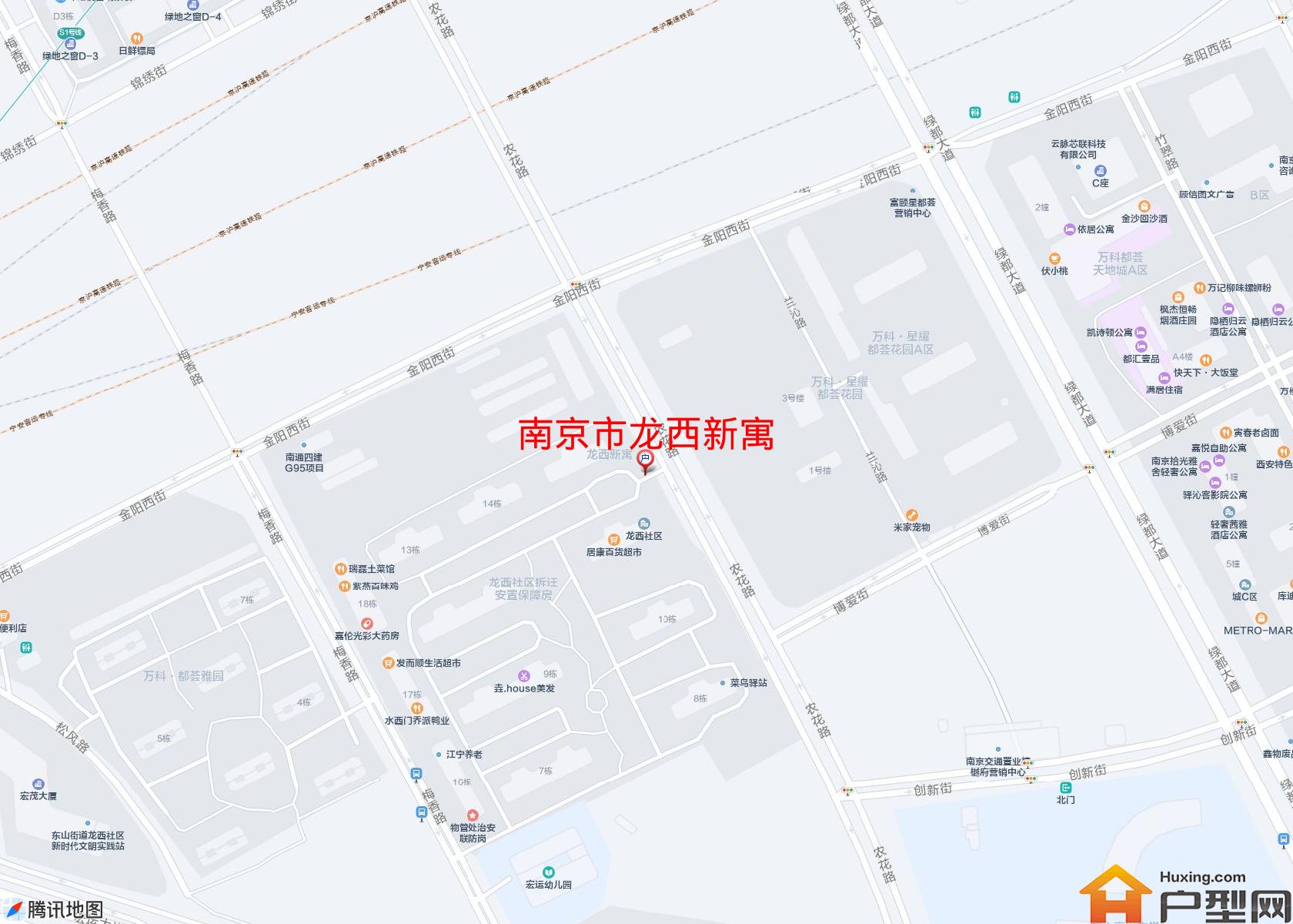 龙西新寓小区 - 户型网