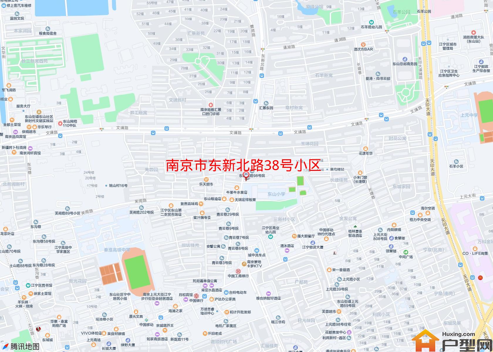 东新北路38号小区小区 - 户型网