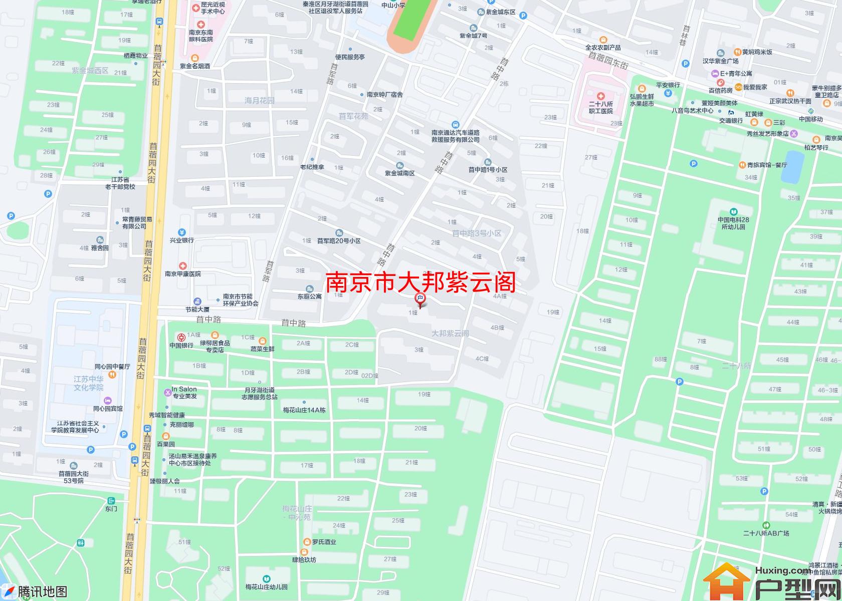 大邦紫云阁小区 - 户型网