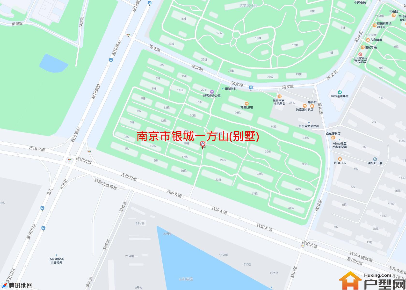 银城一方山(别墅)小区 - 户型网