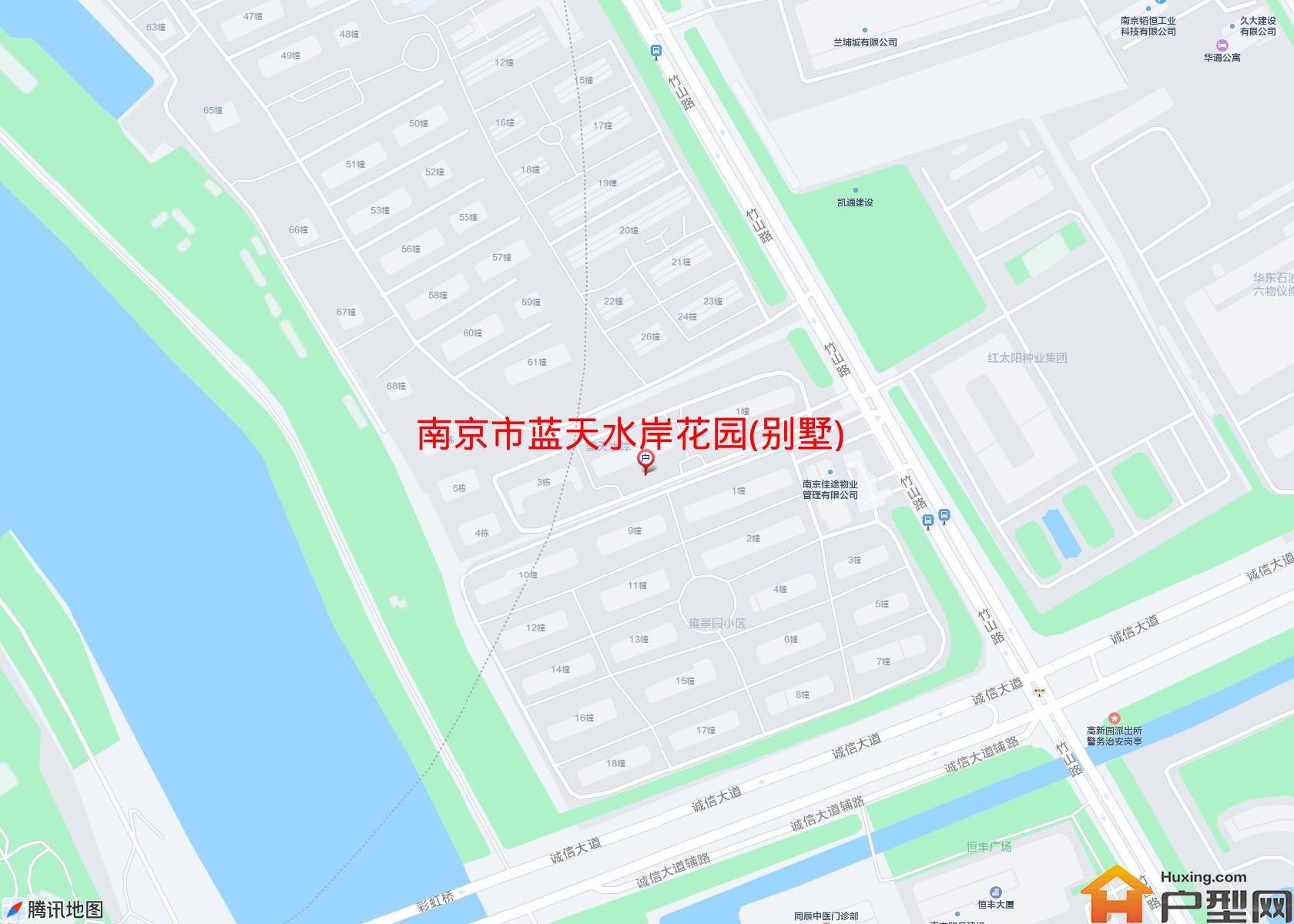 蓝天水岸花园(别墅)小区 - 户型网