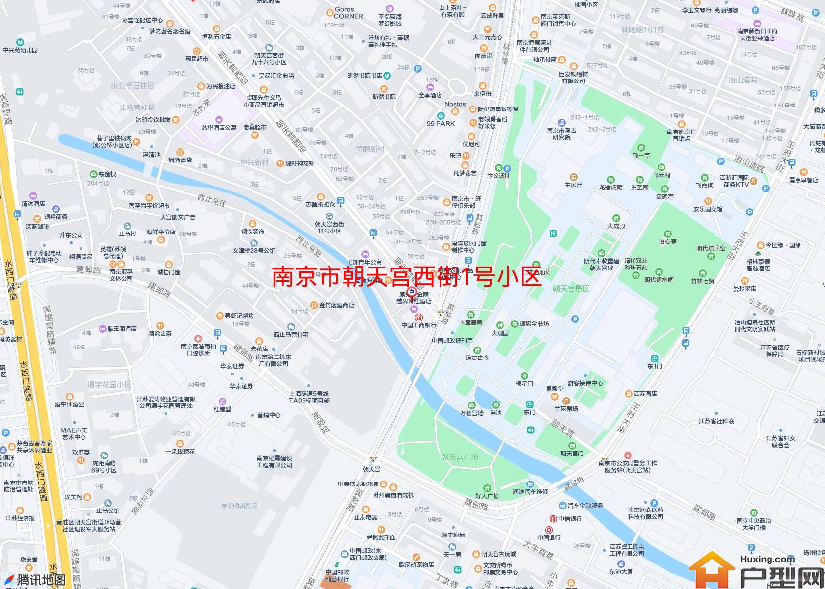 朝天宫西街1号小区小区 - 户型网