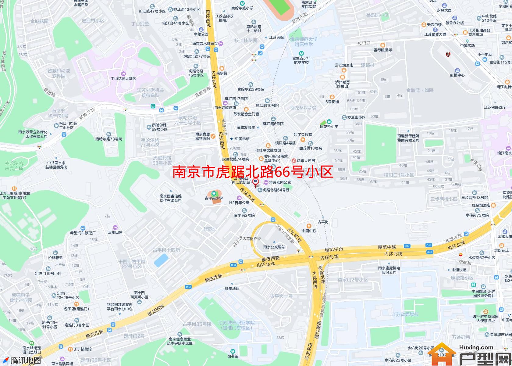 虎踞北路66号小区小区 - 户型网