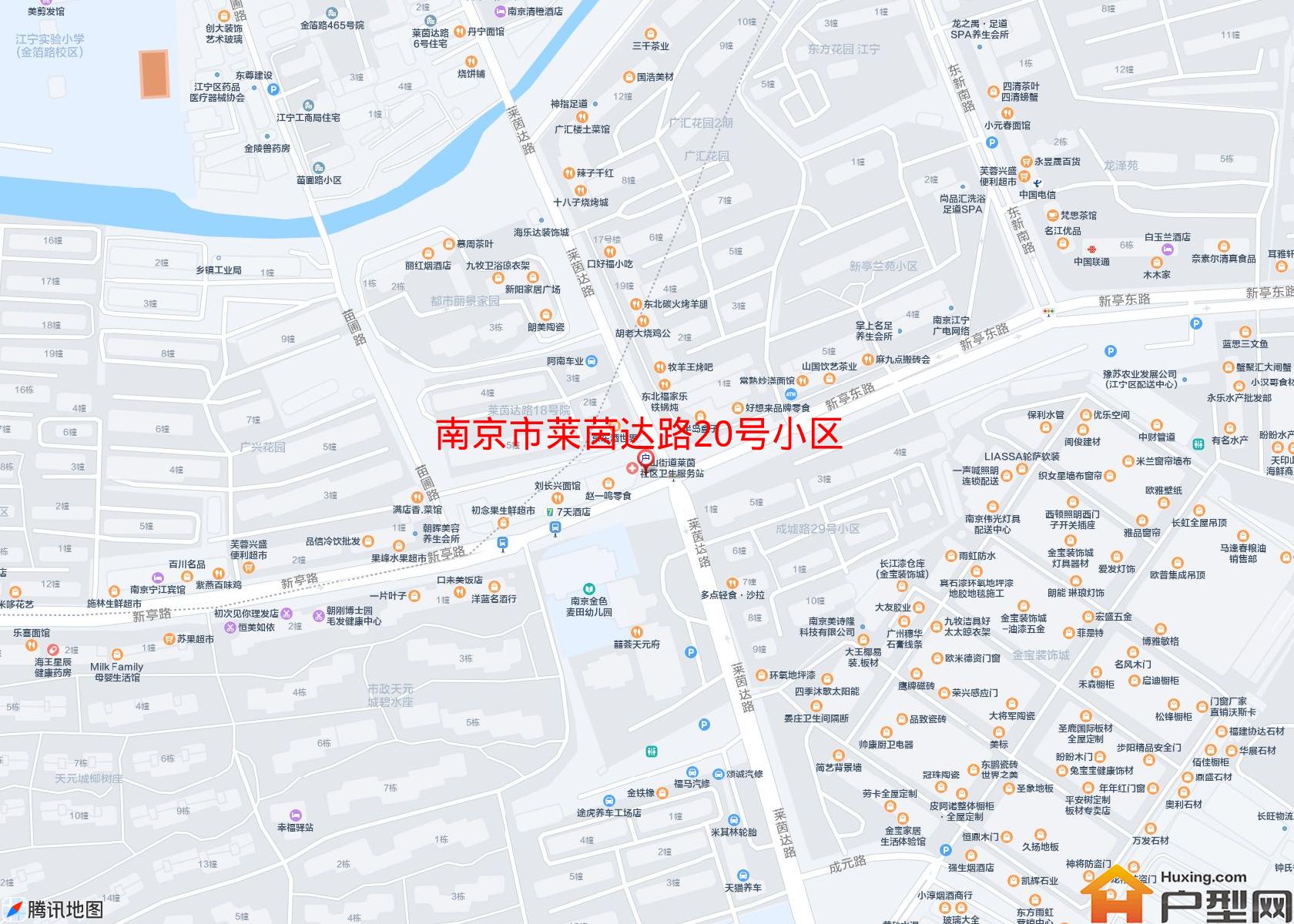 莱茵达路20号小区小区 - 户型网