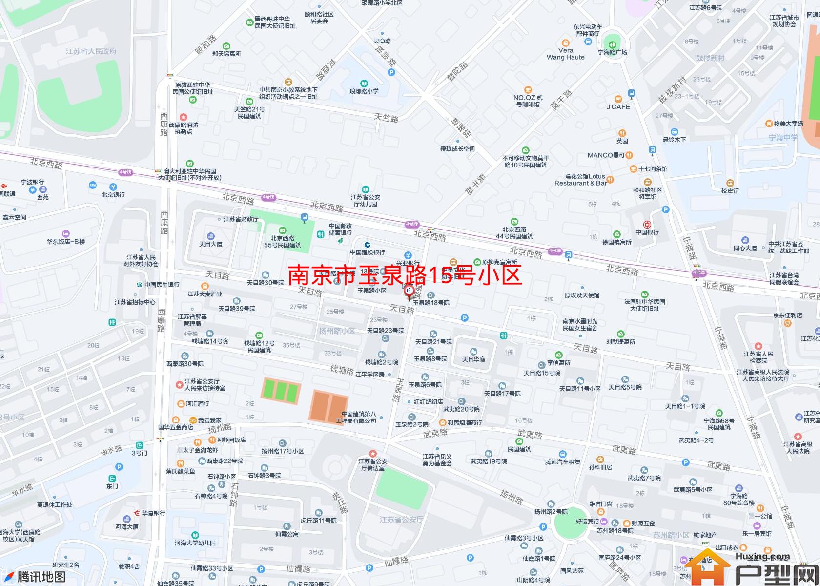 玉泉路15号小区小区 - 户型网