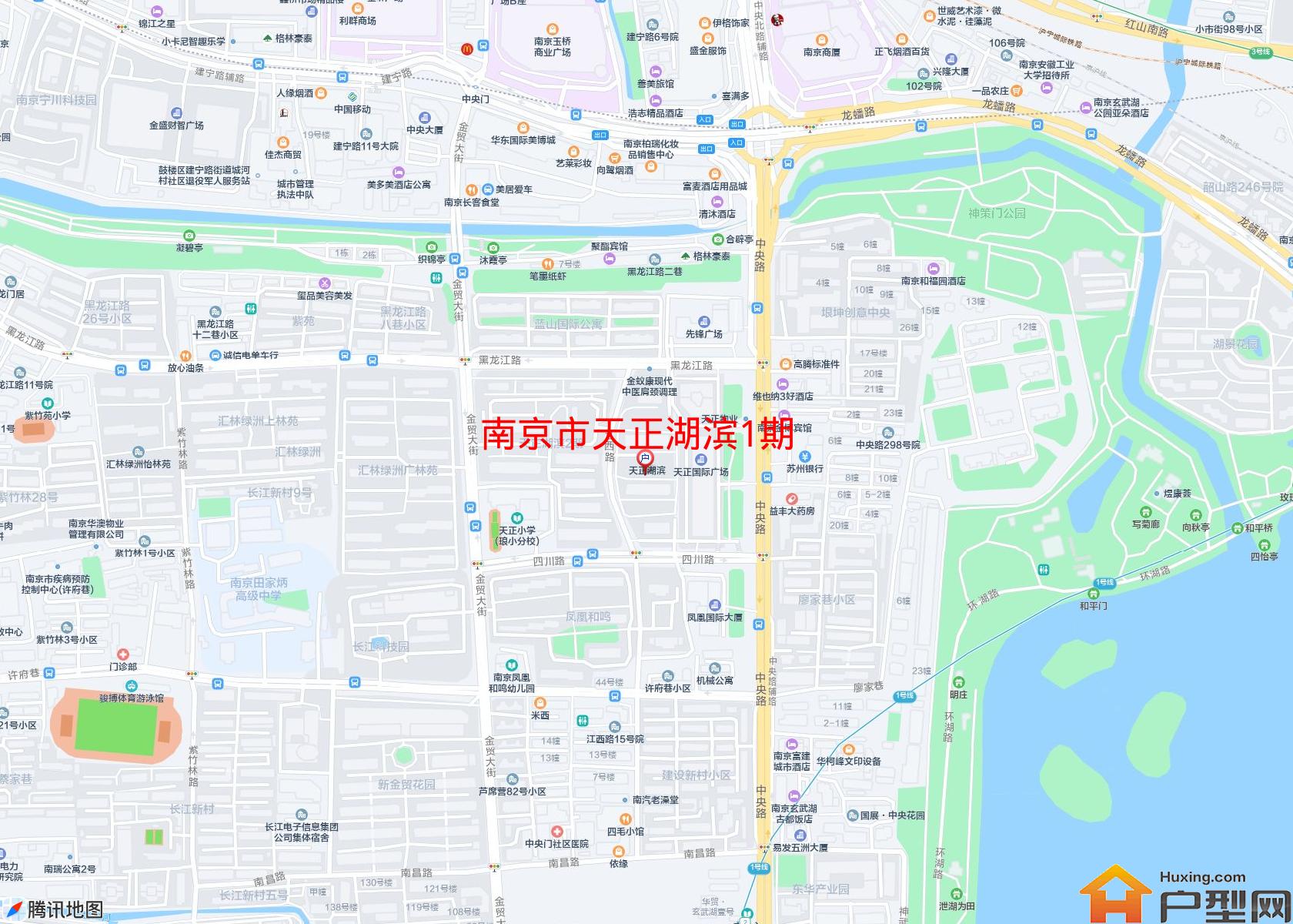 天正湖滨1期小区 - 户型网