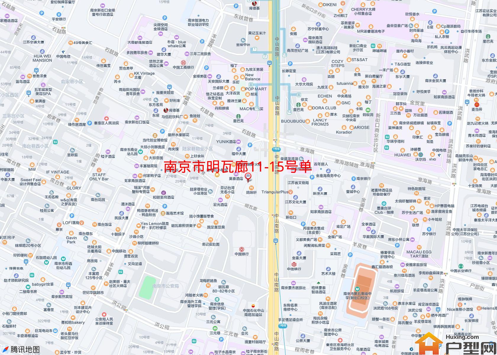 明瓦廊11-15号单号小区小区 - 户型网