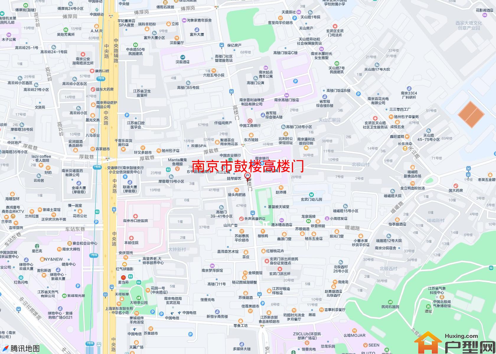 鼓楼高楼门小区 - 户型网