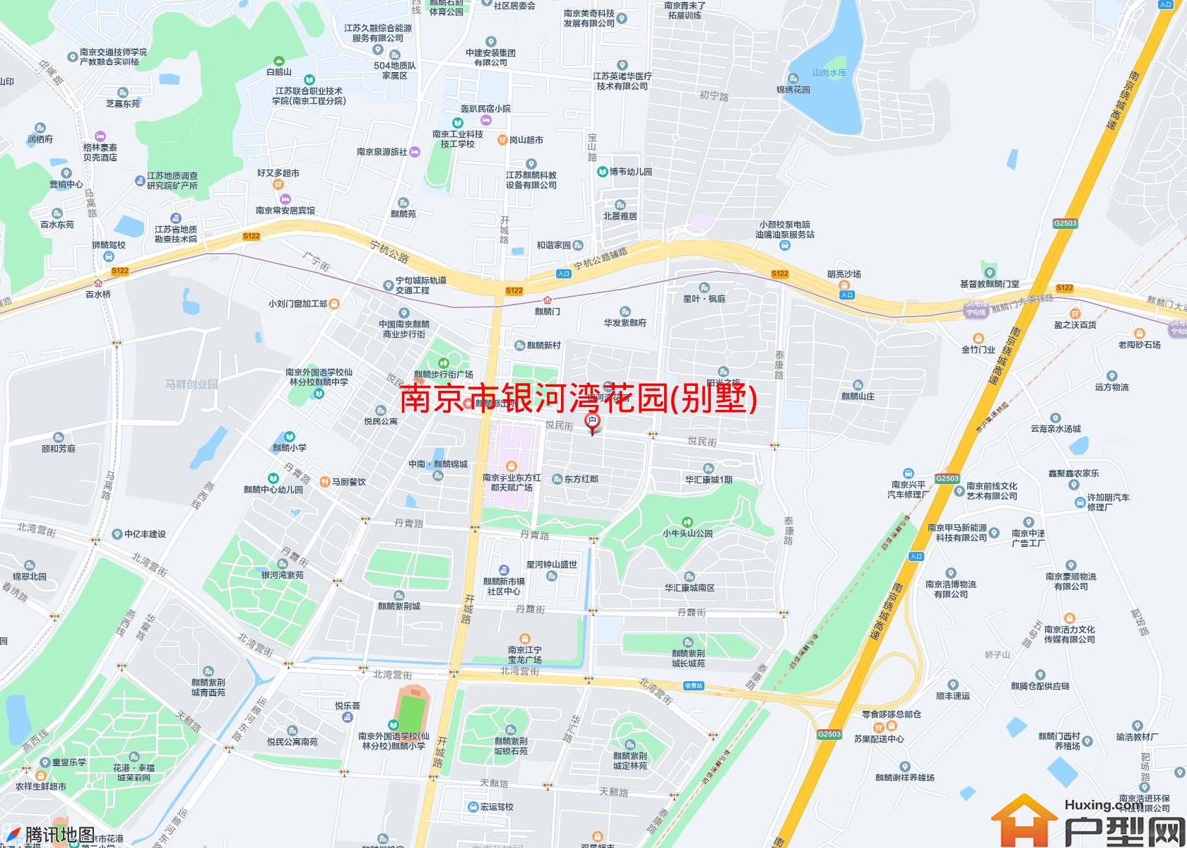 银河湾花园(别墅)小区 - 户型网