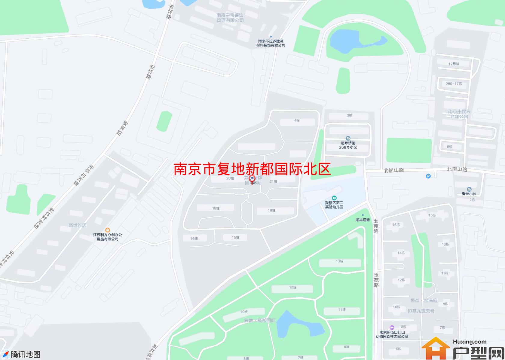 复地新都国际北区小区 - 户型网