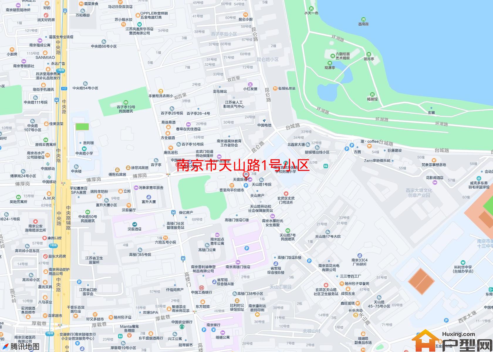 天山路1号小区小区 - 户型网