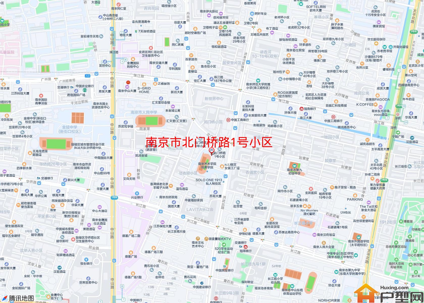 北门桥路1号小区小区 - 户型网