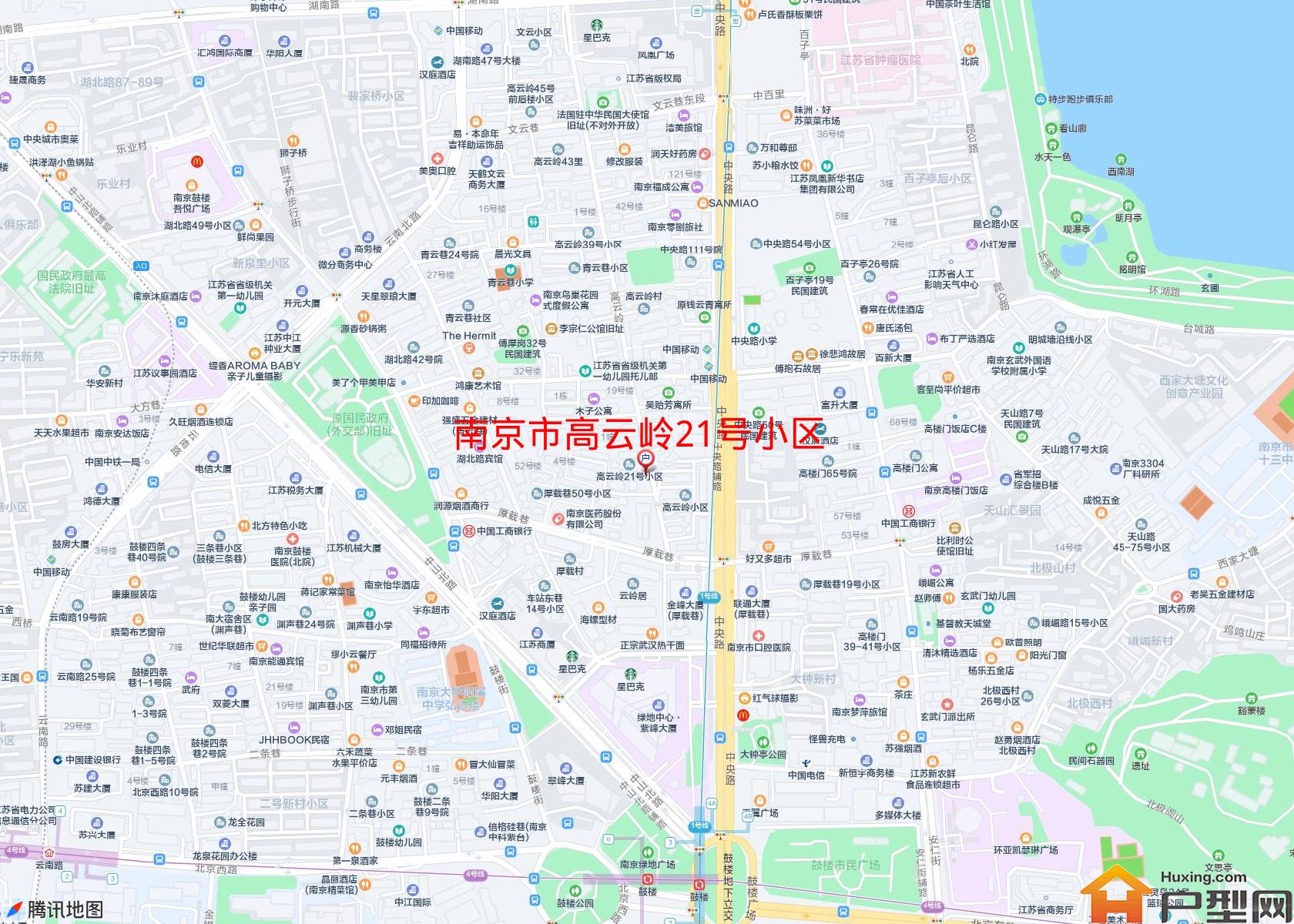 高云岭21号小区小区 - 户型网