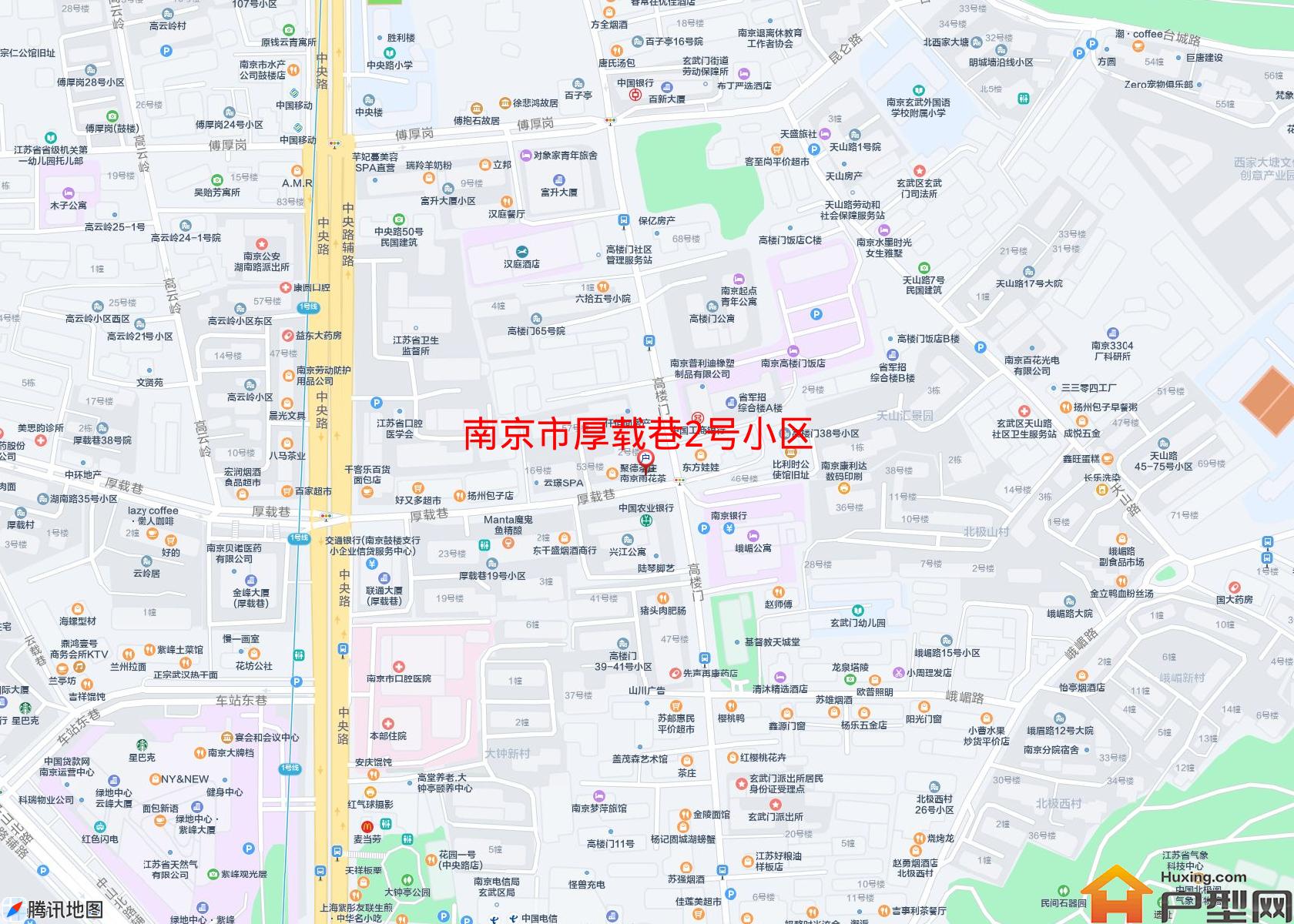 厚载巷2号小区小区 - 户型网