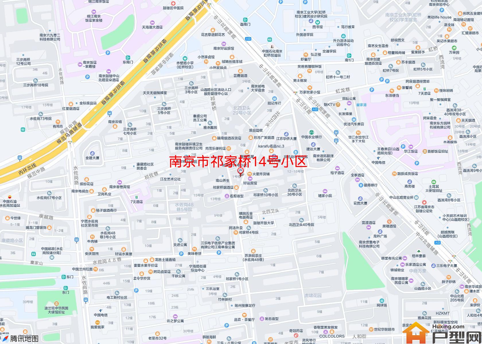 祁家桥14号小区小区 - 户型网