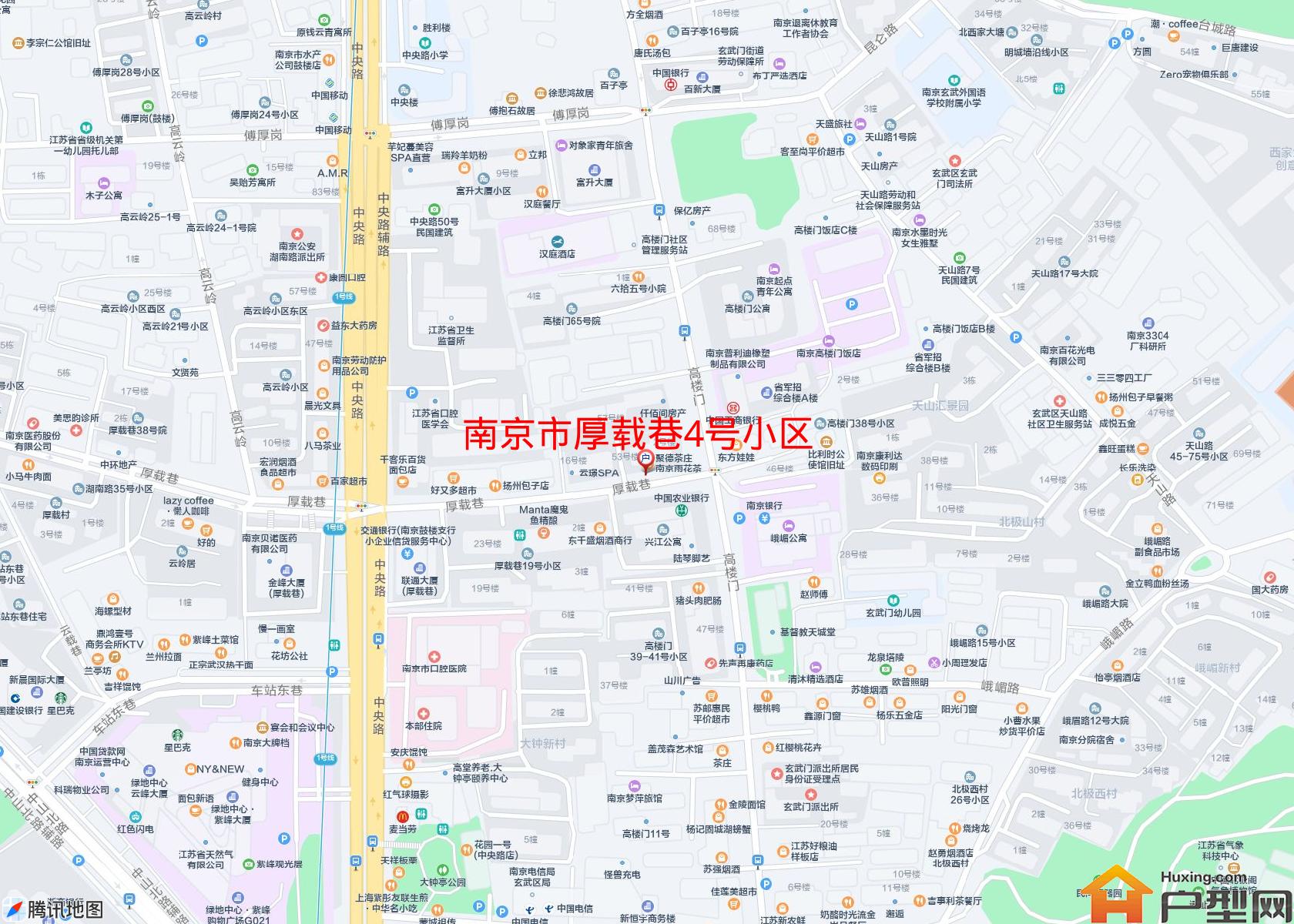 厚载巷4号小区小区 - 户型网