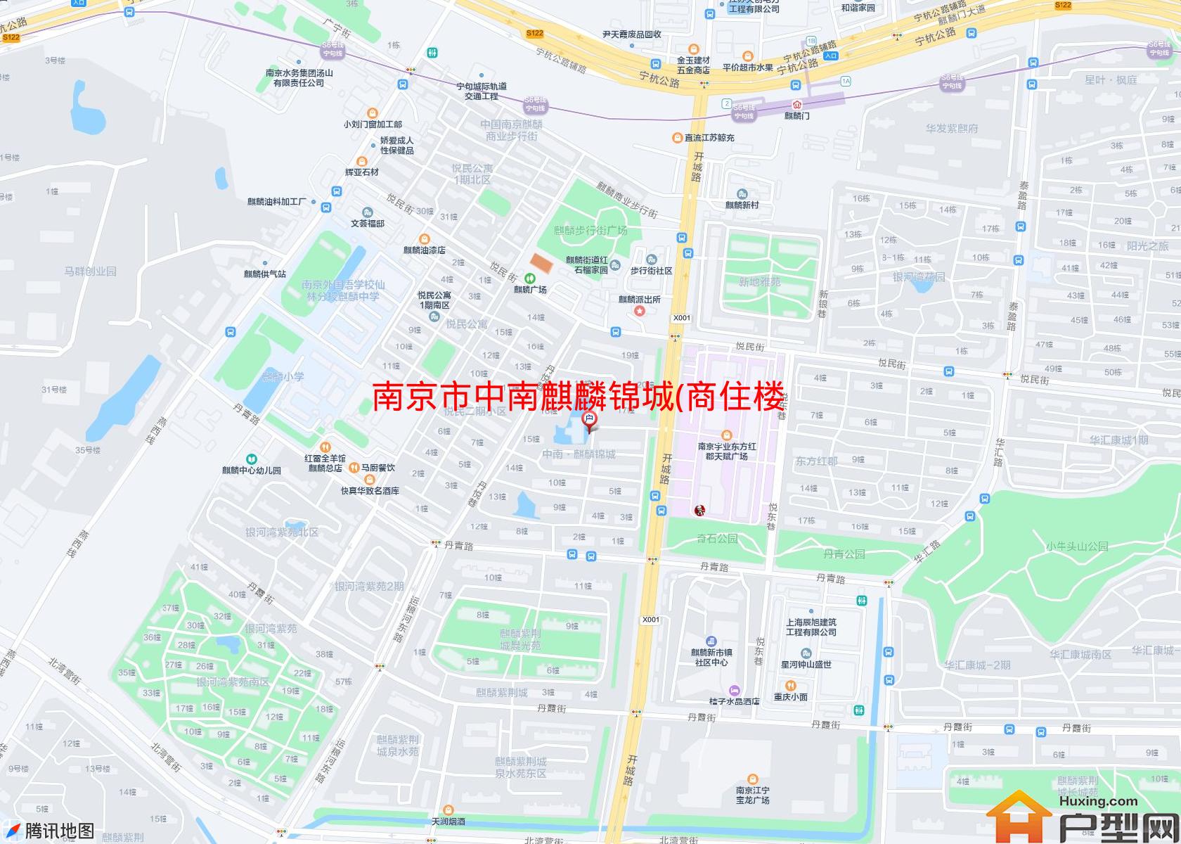 中南麒麟锦城(商住楼)小区 - 户型网