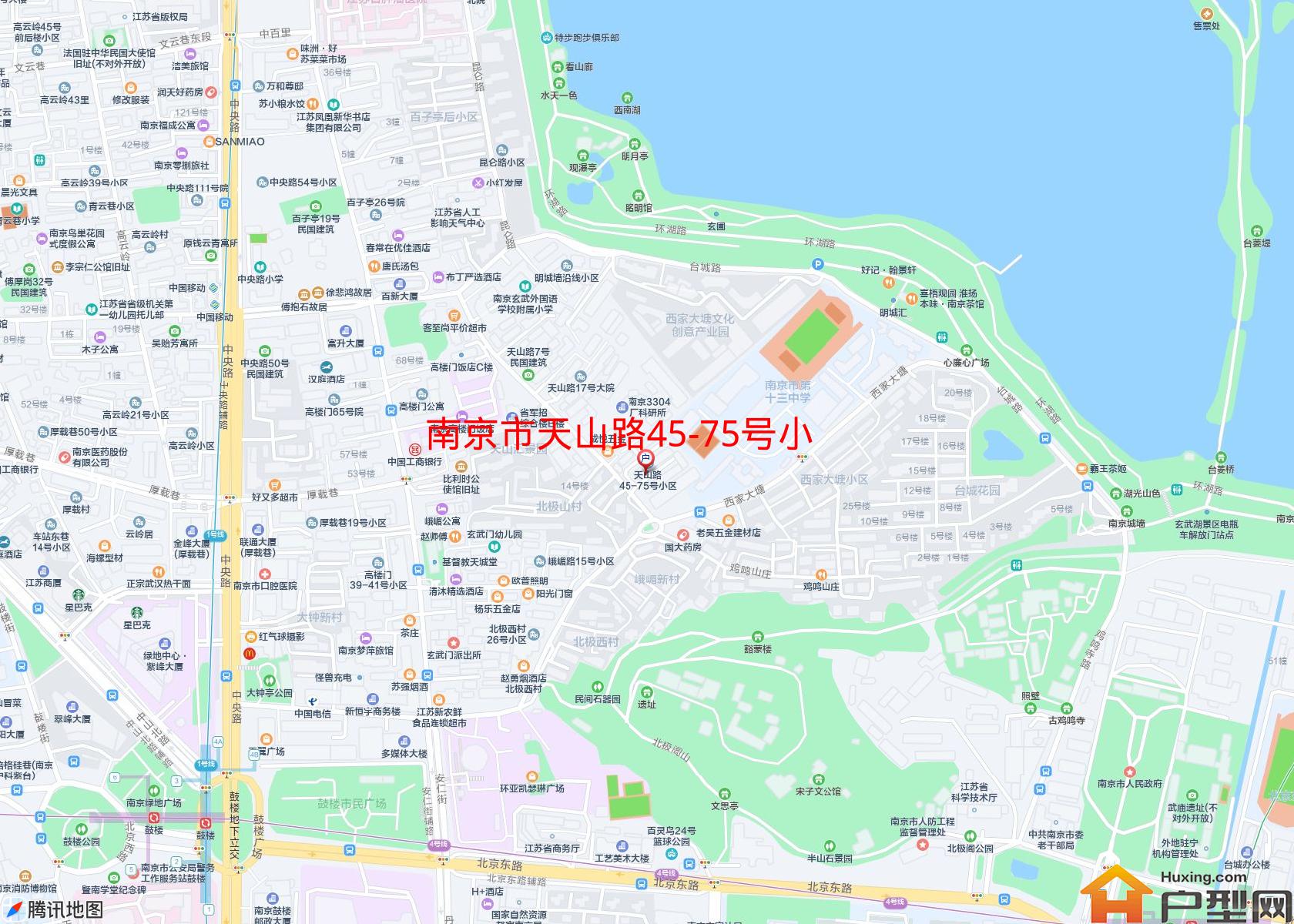 天山路45-75号小区小区 - 户型网