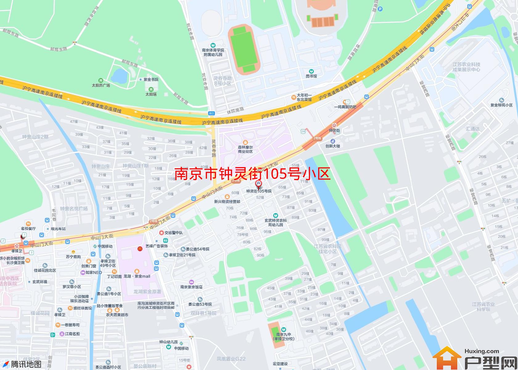 钟灵街105号小区小区 - 户型网