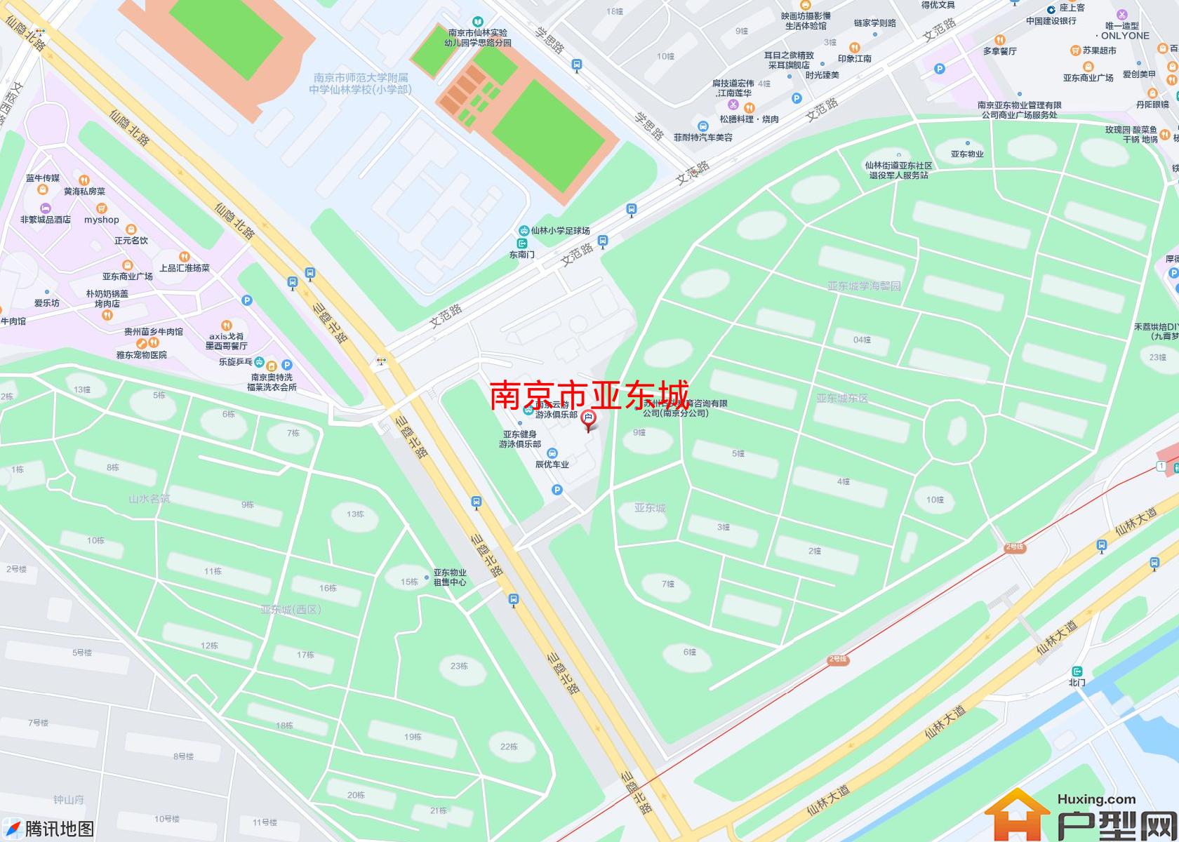 亚东城小区 - 户型网