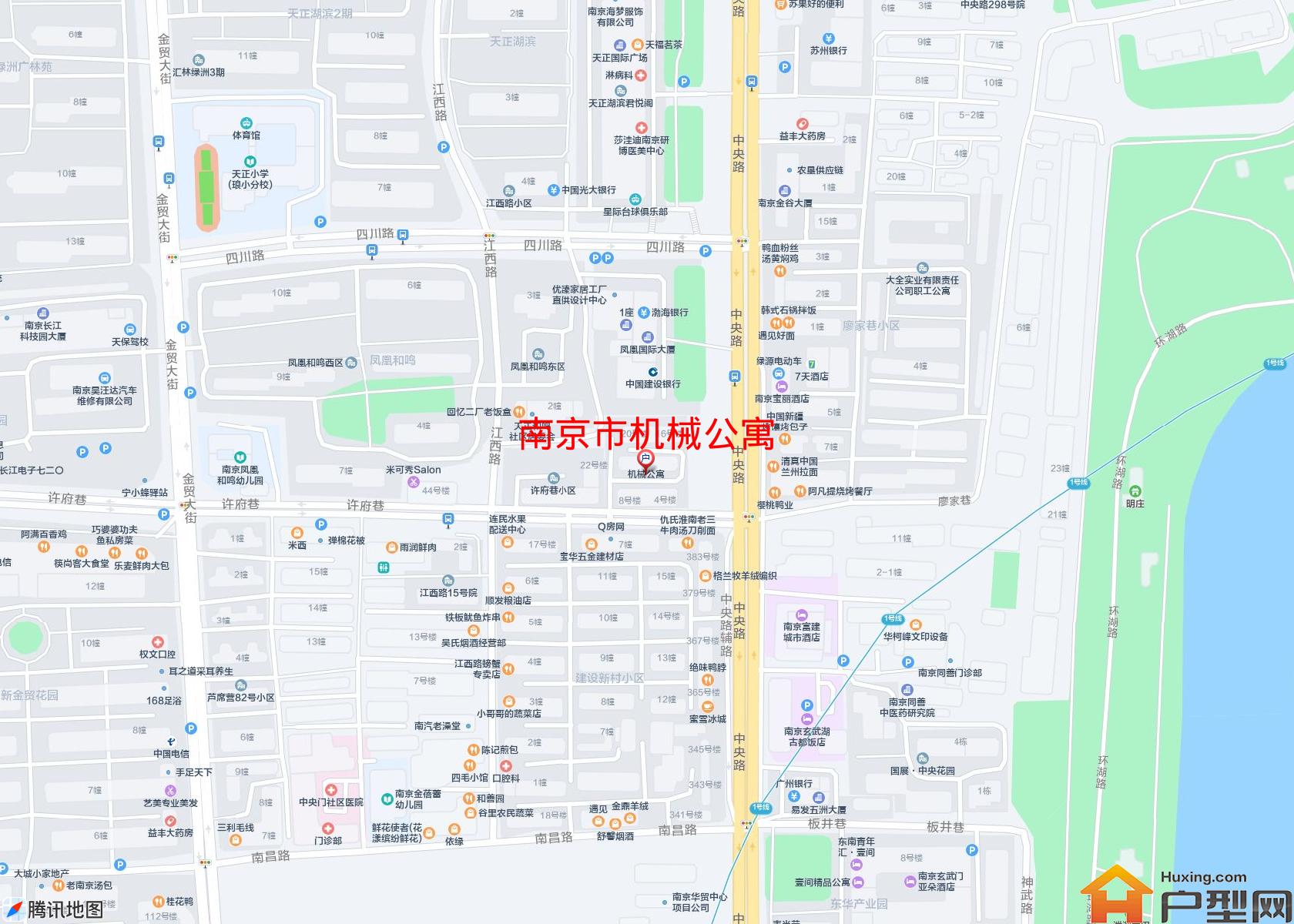 机械公寓小区 - 户型网