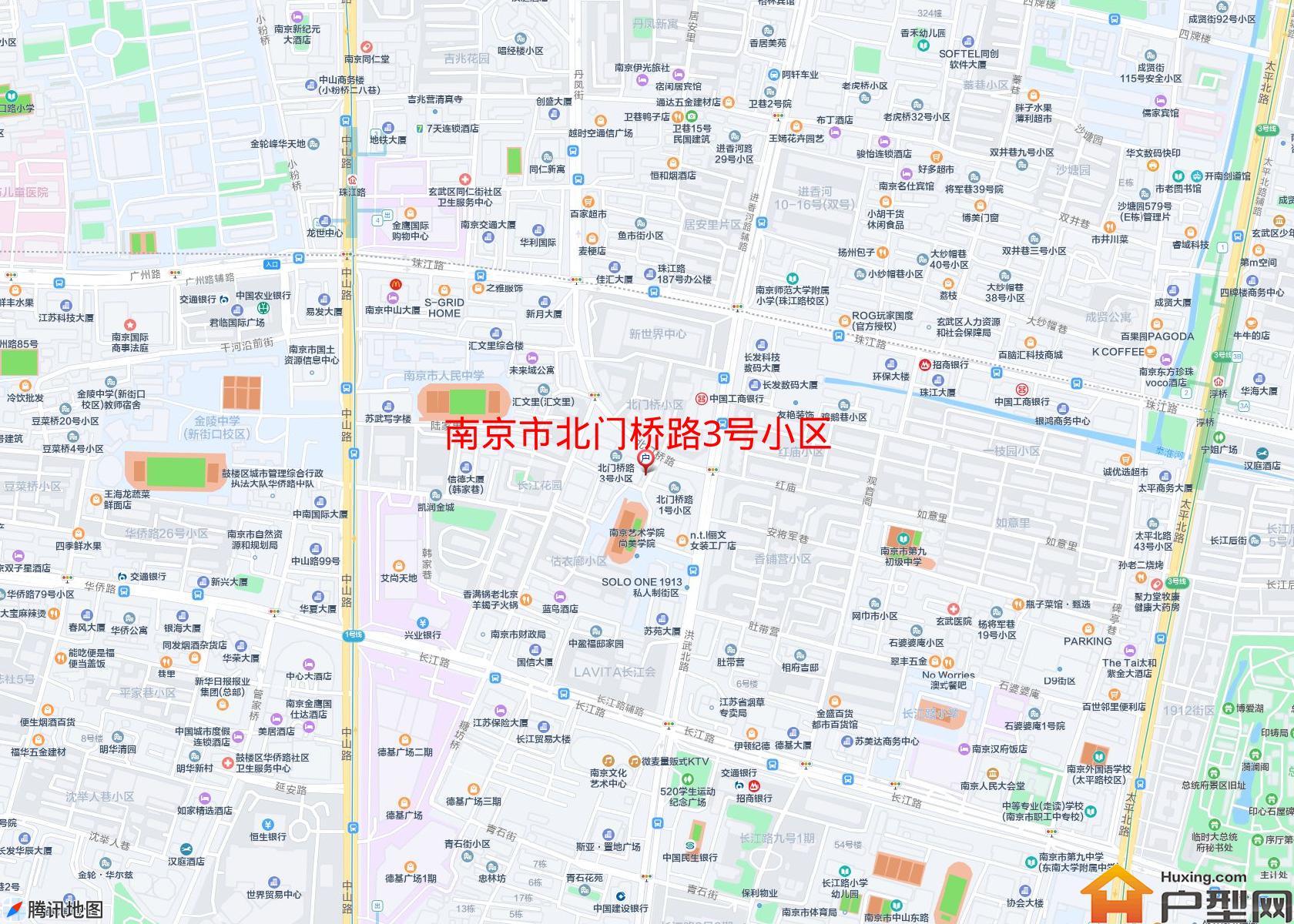 北门桥路3号小区小区 - 户型网