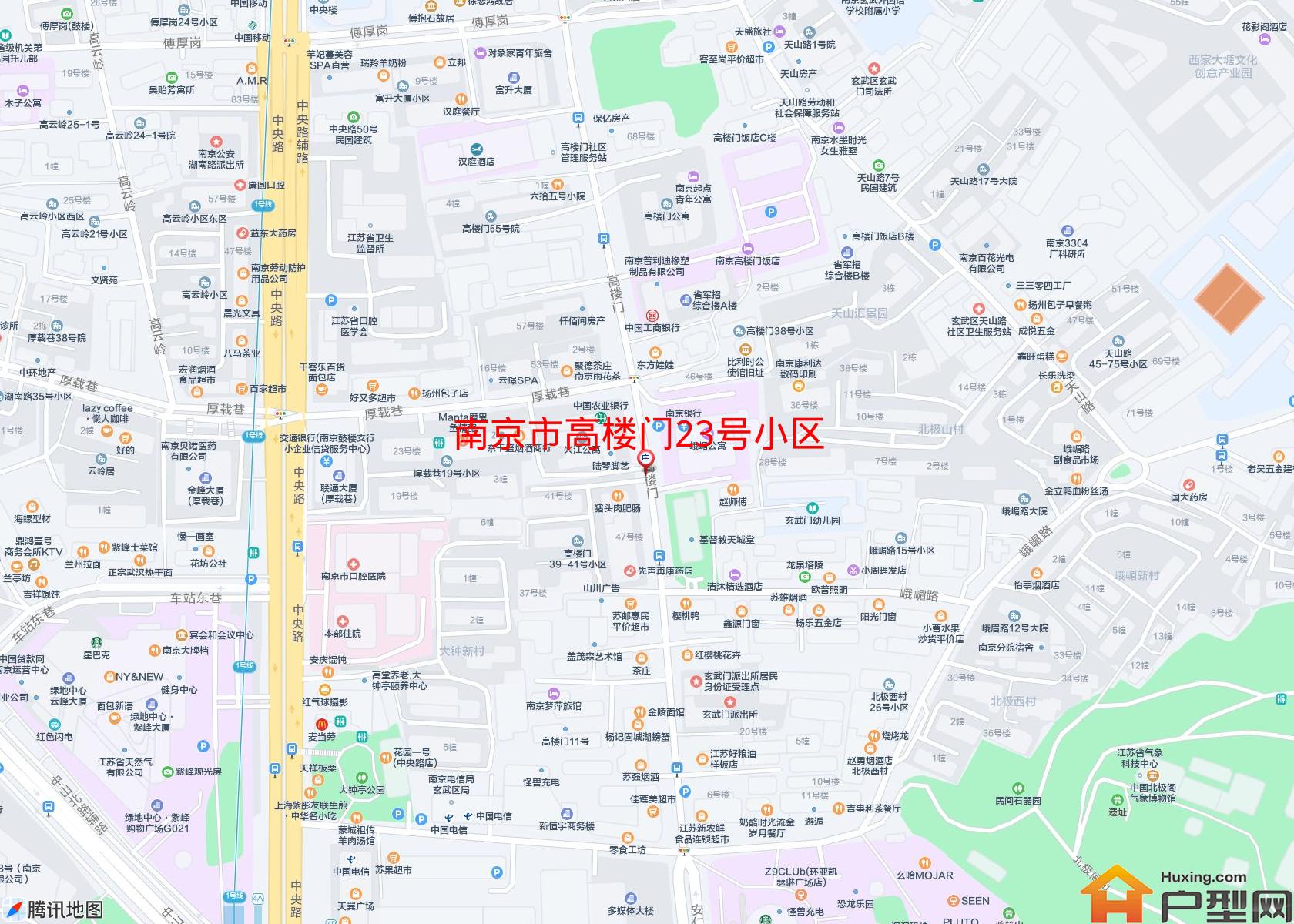 高楼门23号小区小区 - 户型网