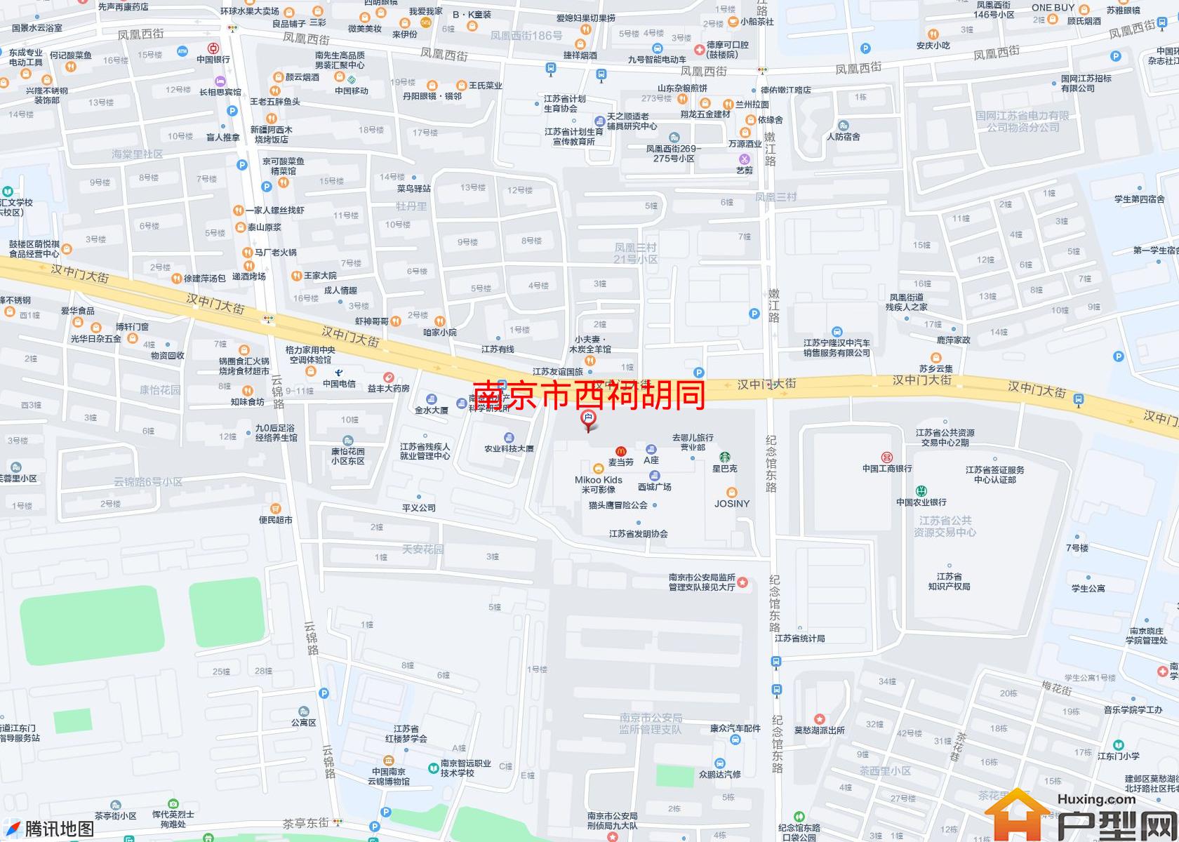 西祠胡同小区 - 户型网