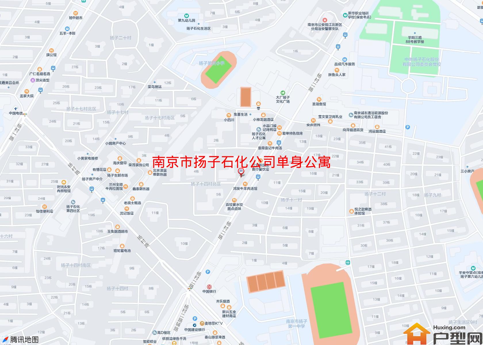 扬子石化公司单身公寓区小区 - 户型网