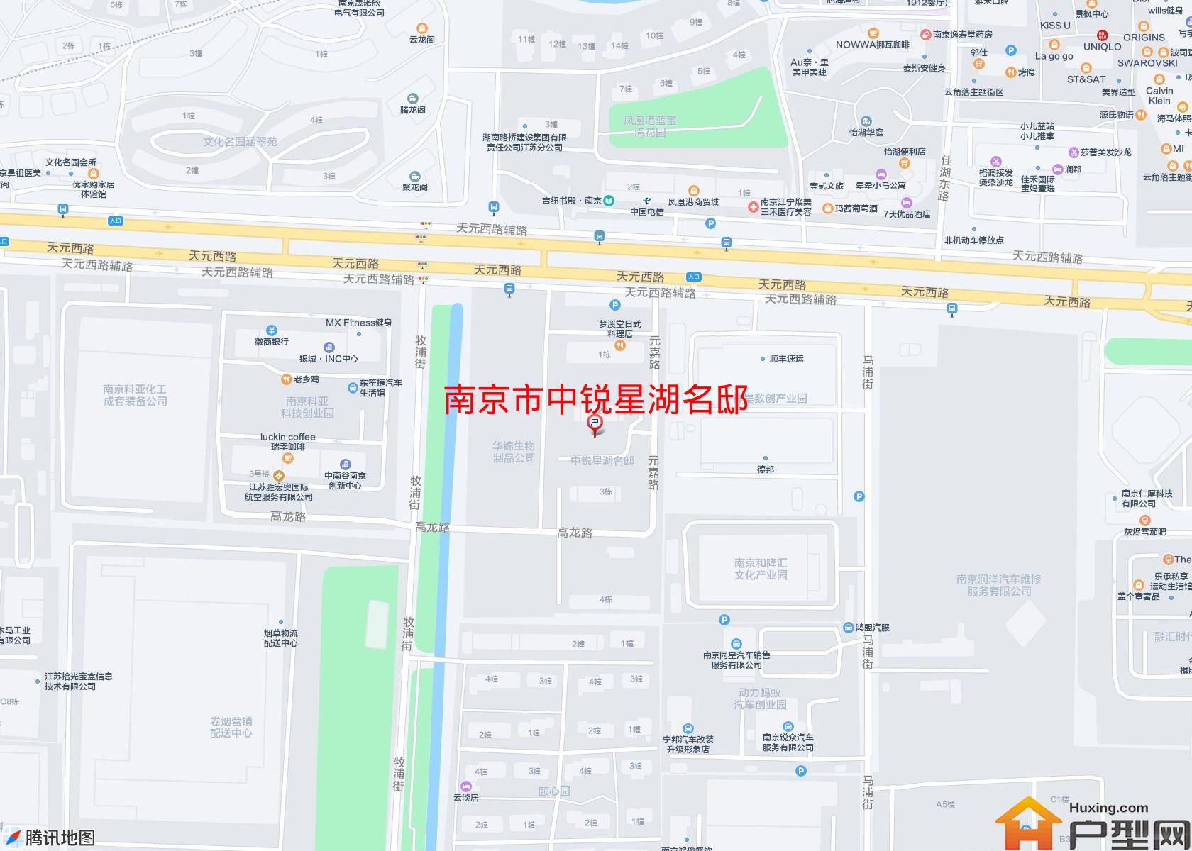 中锐星湖名邸小区 - 户型网