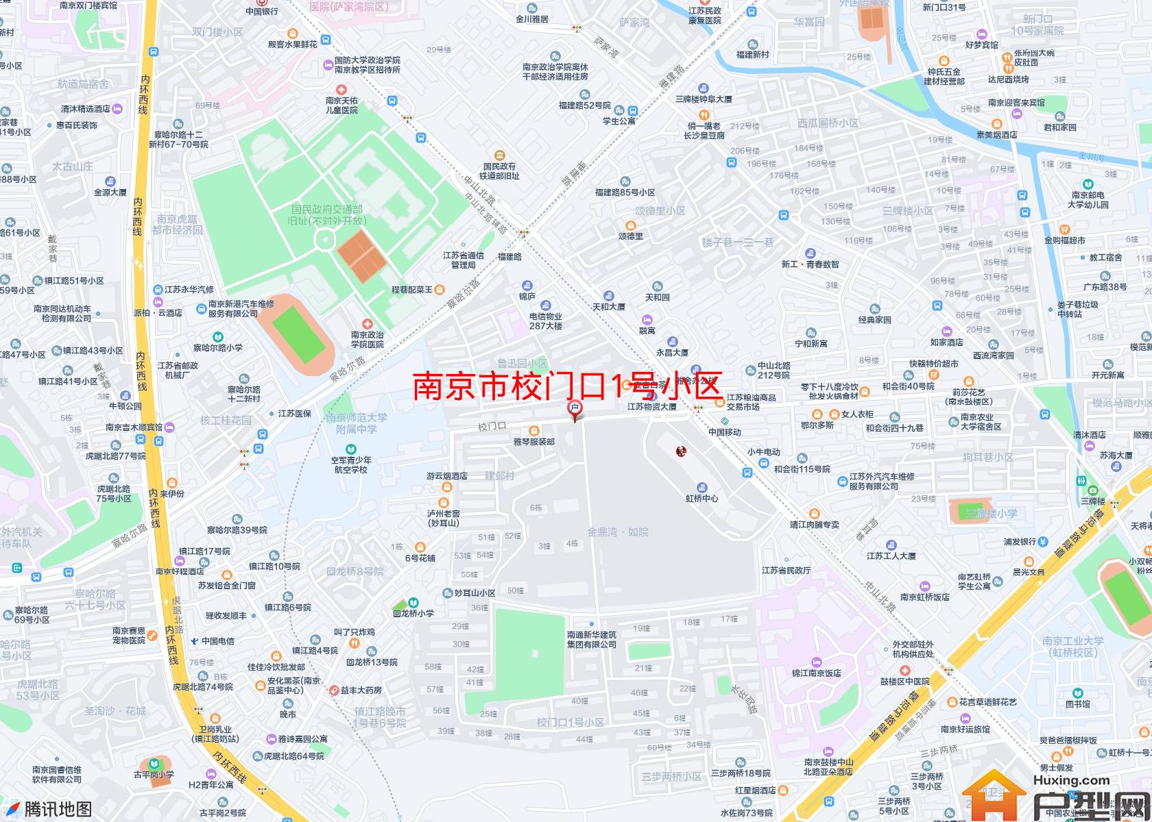 校门口1号小区小区 - 户型网
