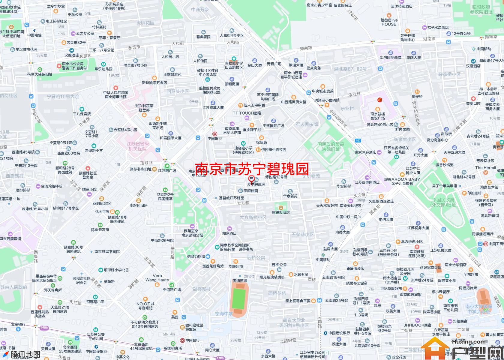 苏宁碧瑰园小区 - 户型网
