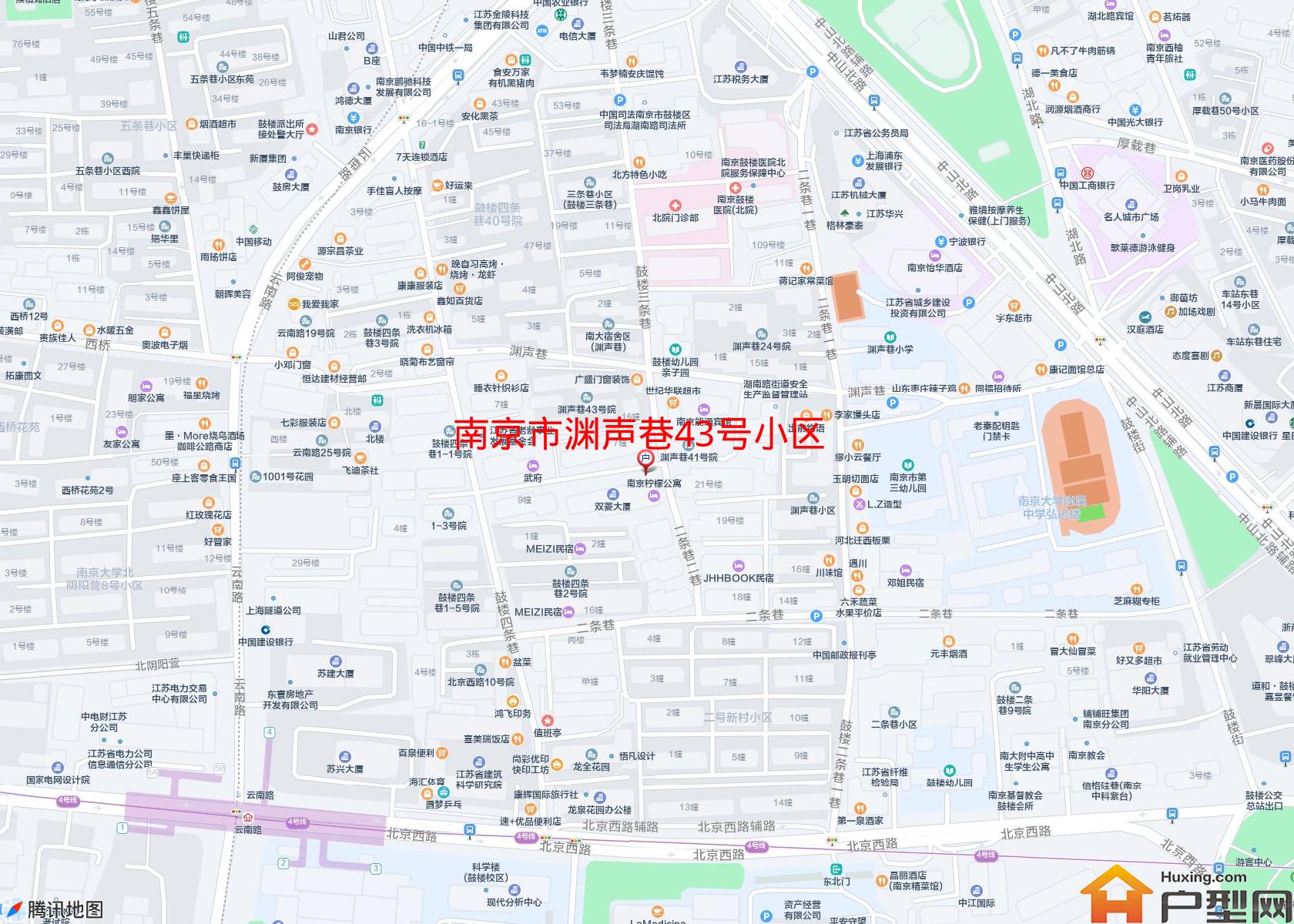 渊声巷43号小区小区 - 户型网