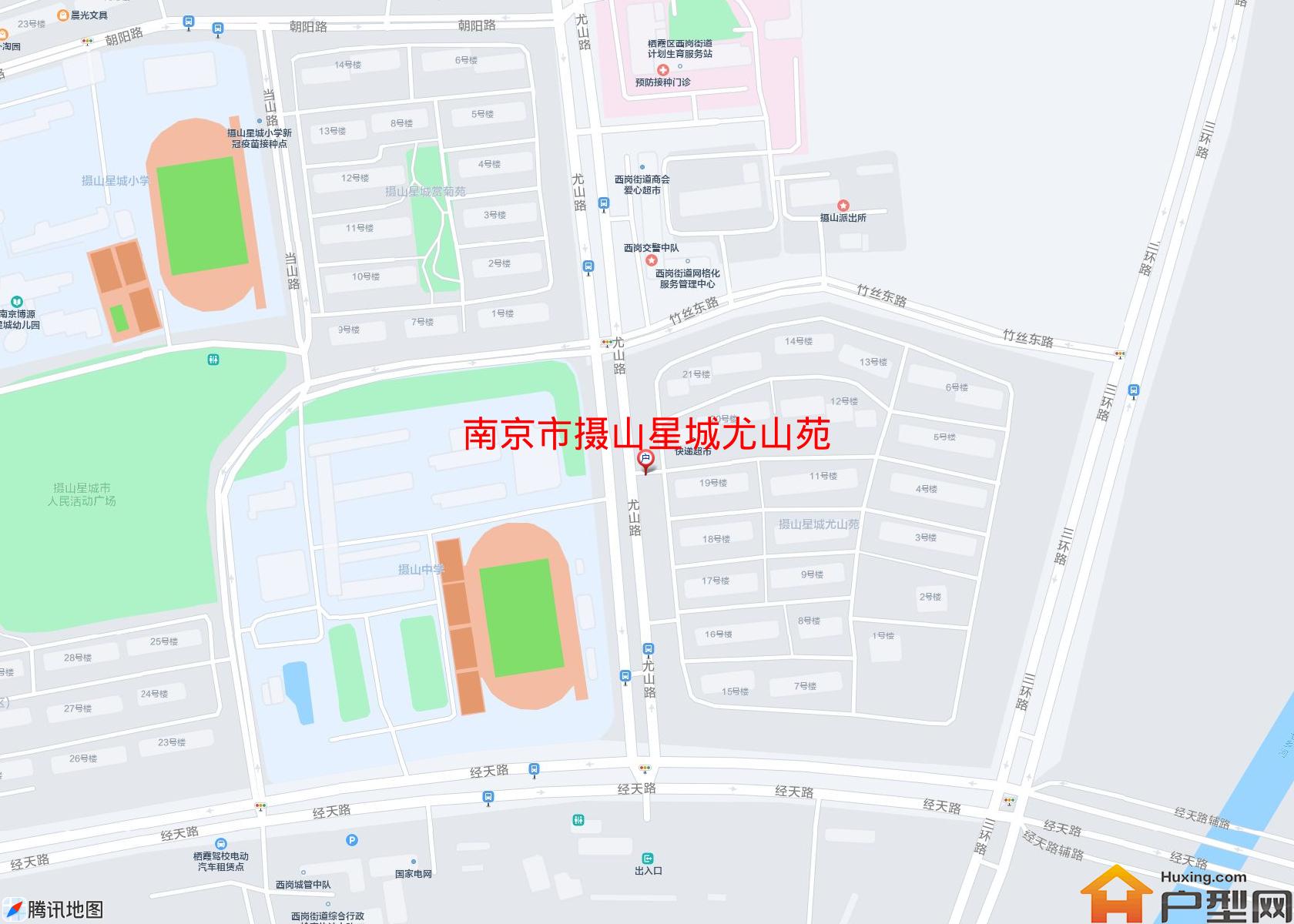 摄山星城尤山苑小区 - 户型网