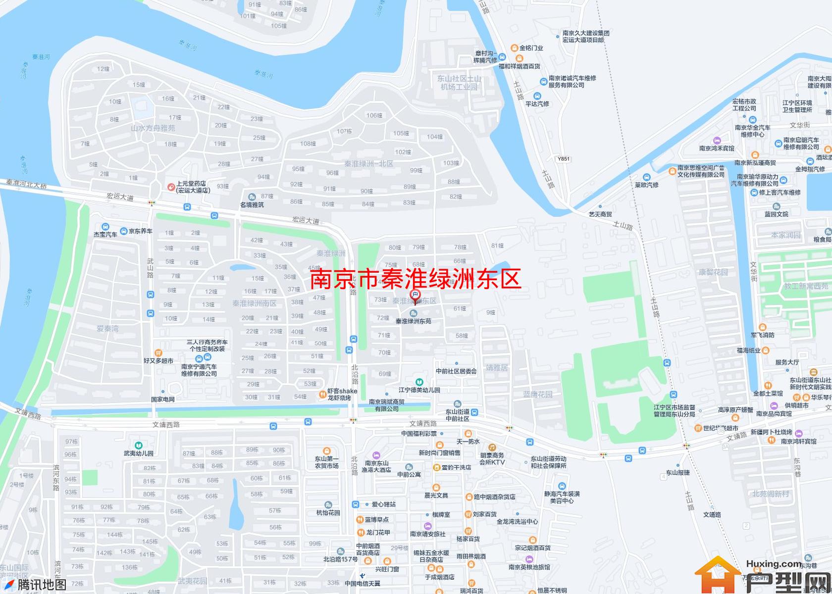 秦淮绿洲东区小区 - 户型网