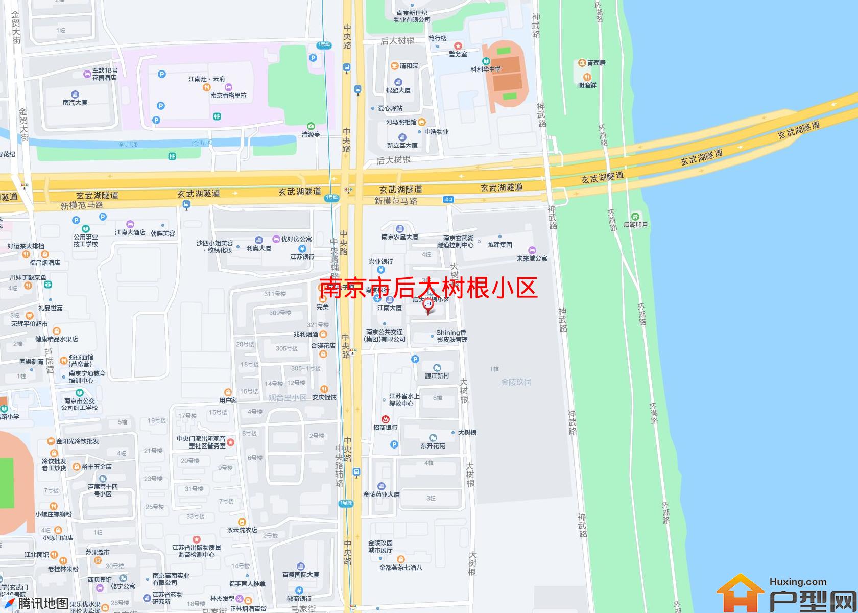 后大树根小区小区 - 户型网