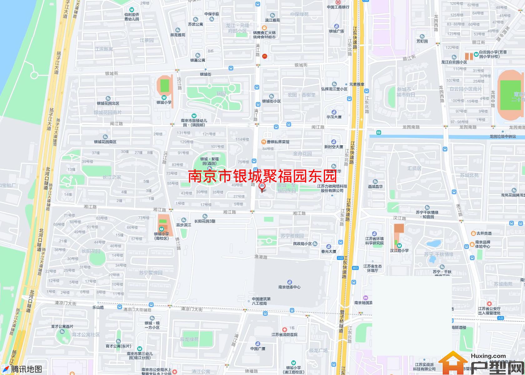 银城聚福园东园小区 - 户型网
