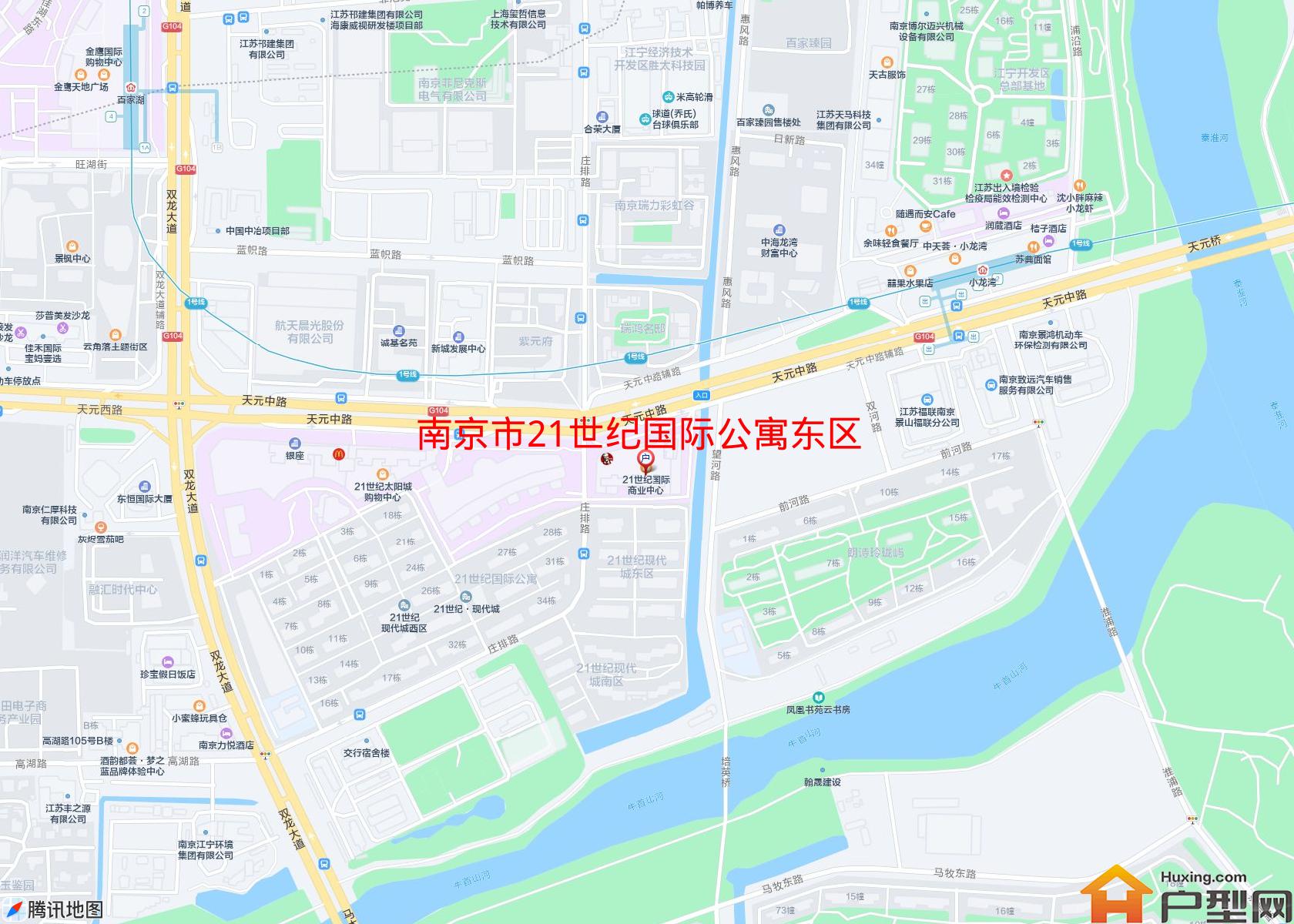 21世纪国际公寓东区小区 - 户型网