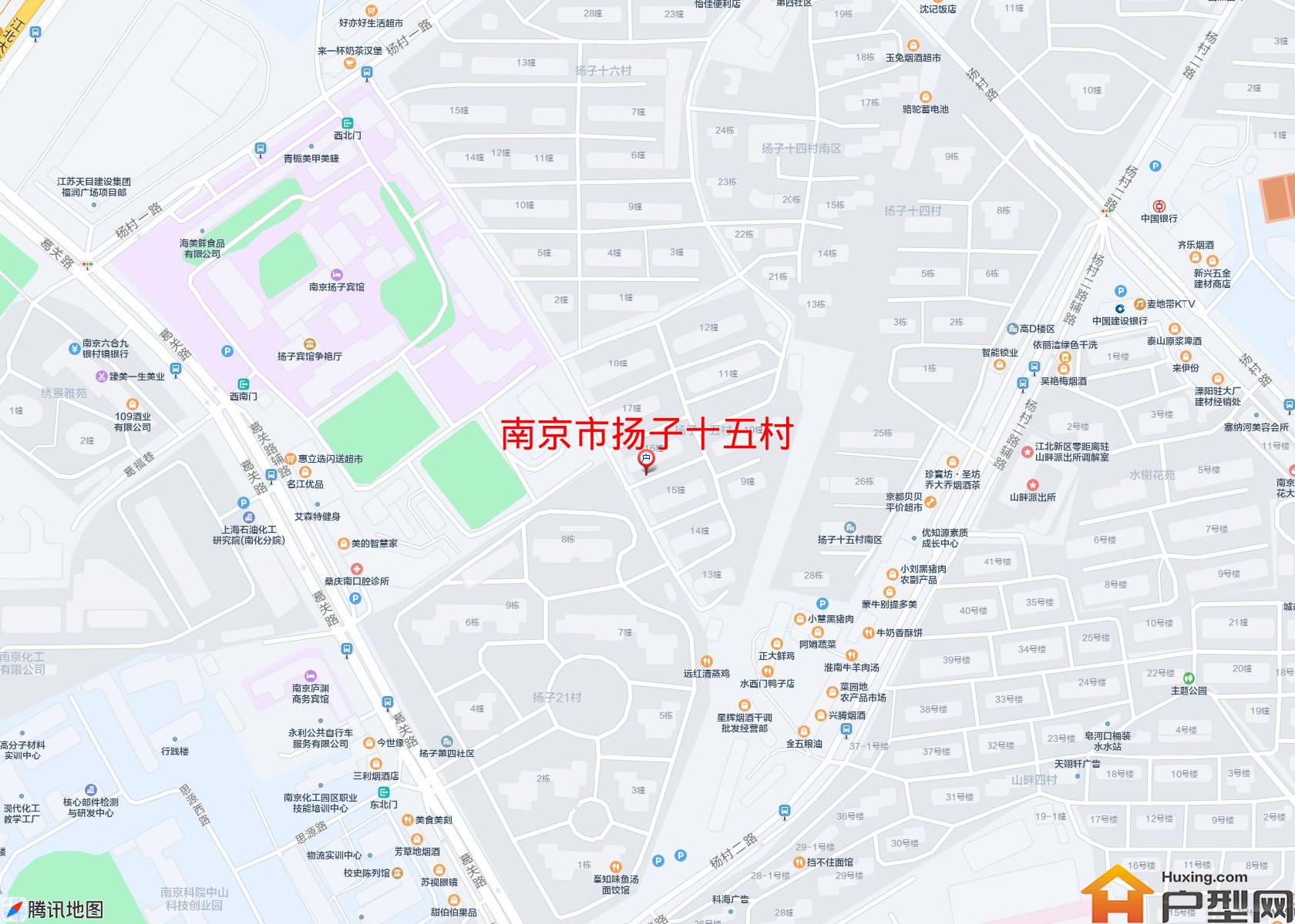 扬子十五村小区 - 户型网