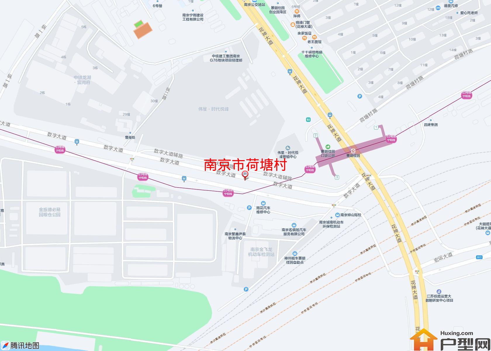 荷塘村小区 - 户型网