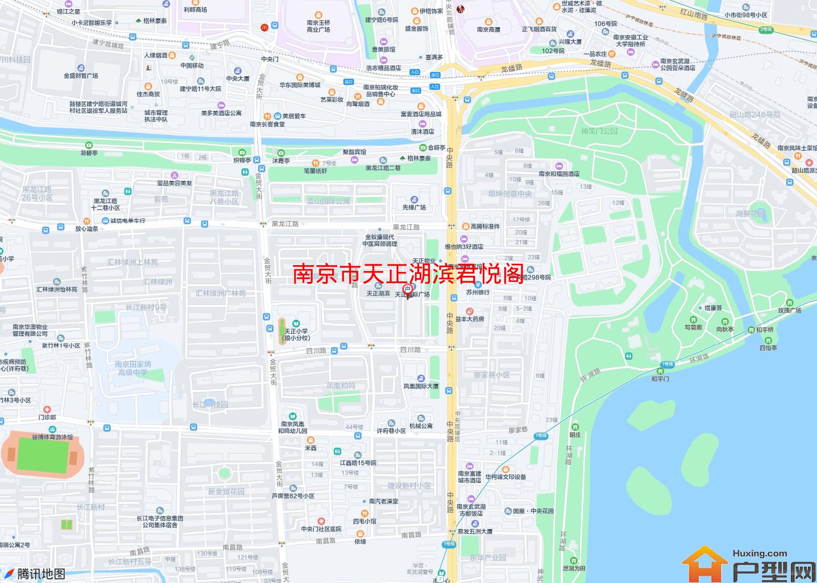 天正湖滨君悦阁小区 - 户型网