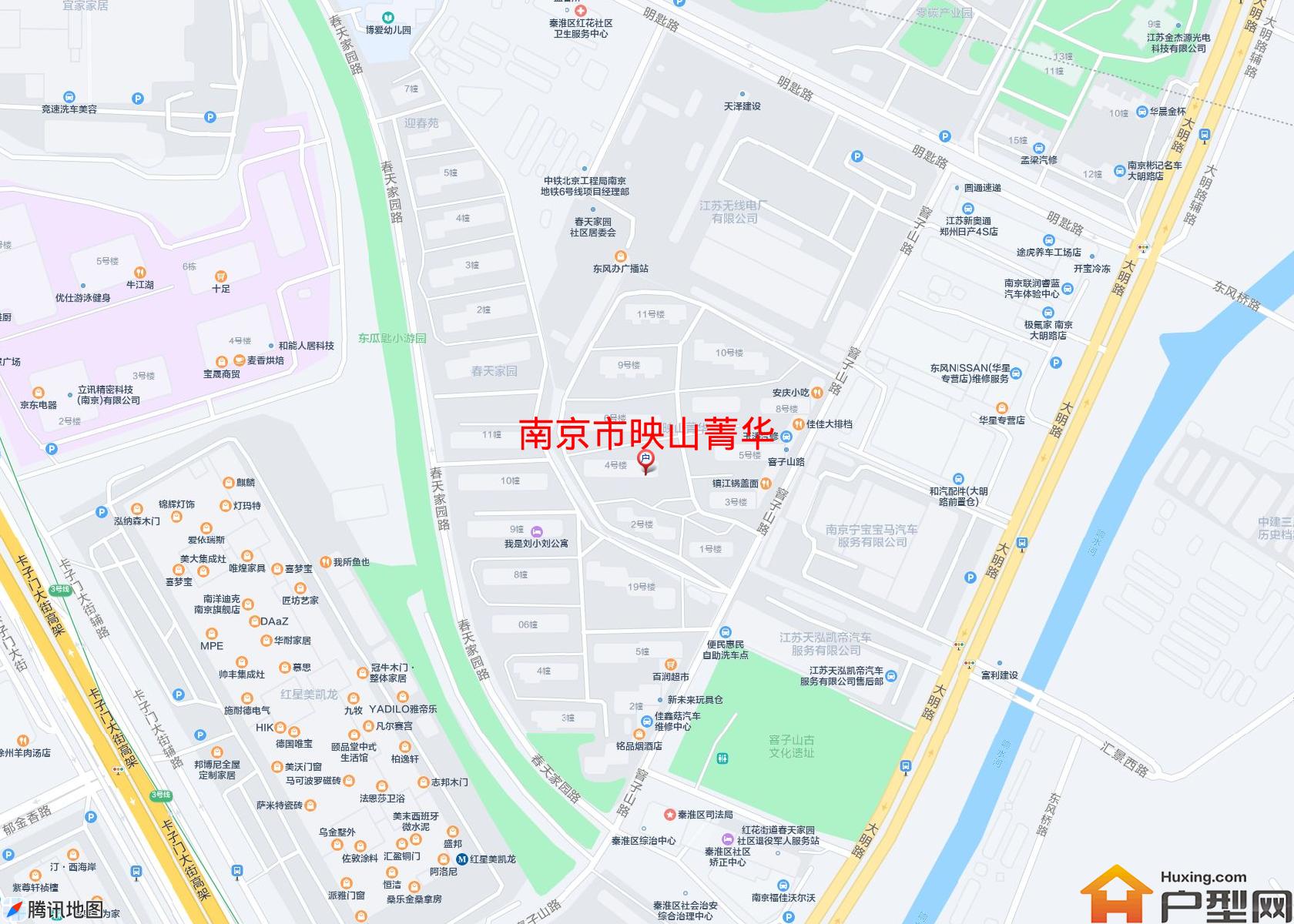 映山菁华小区 - 户型网