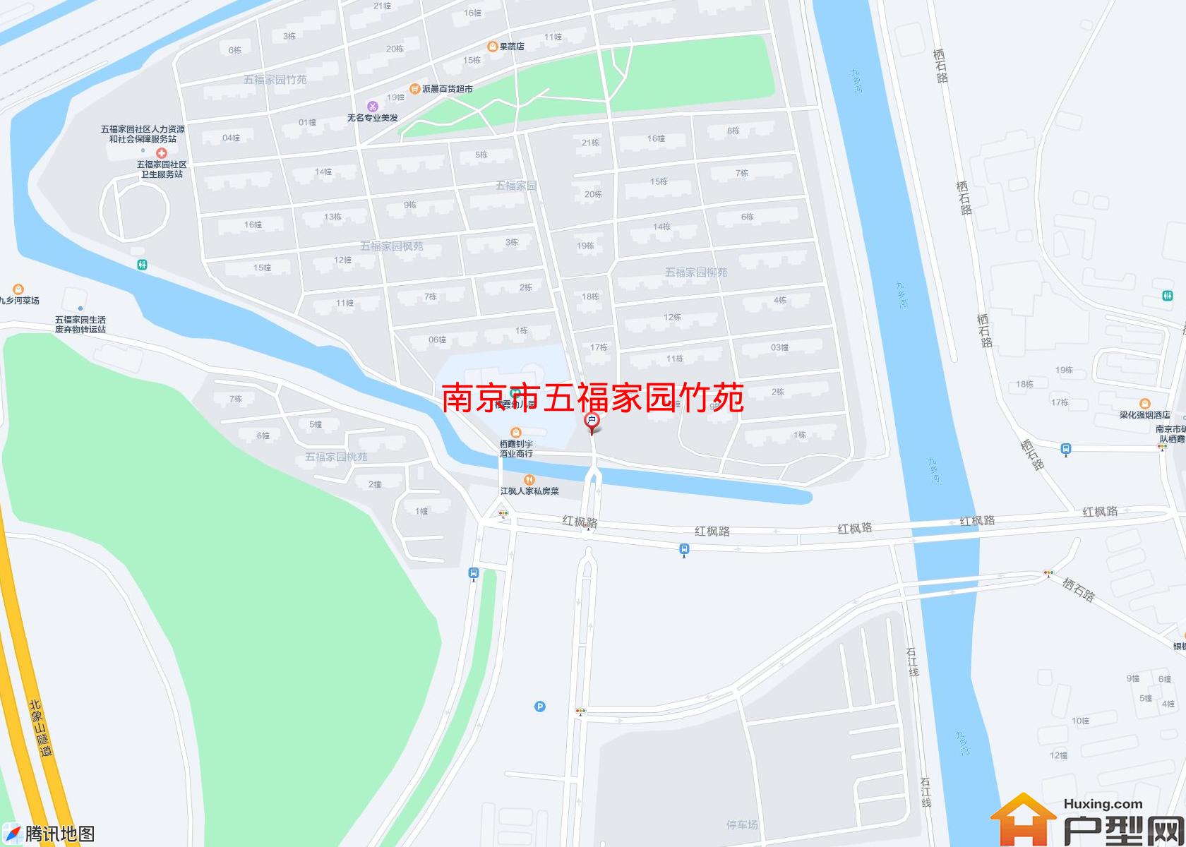 五福家园竹苑小区 - 户型网